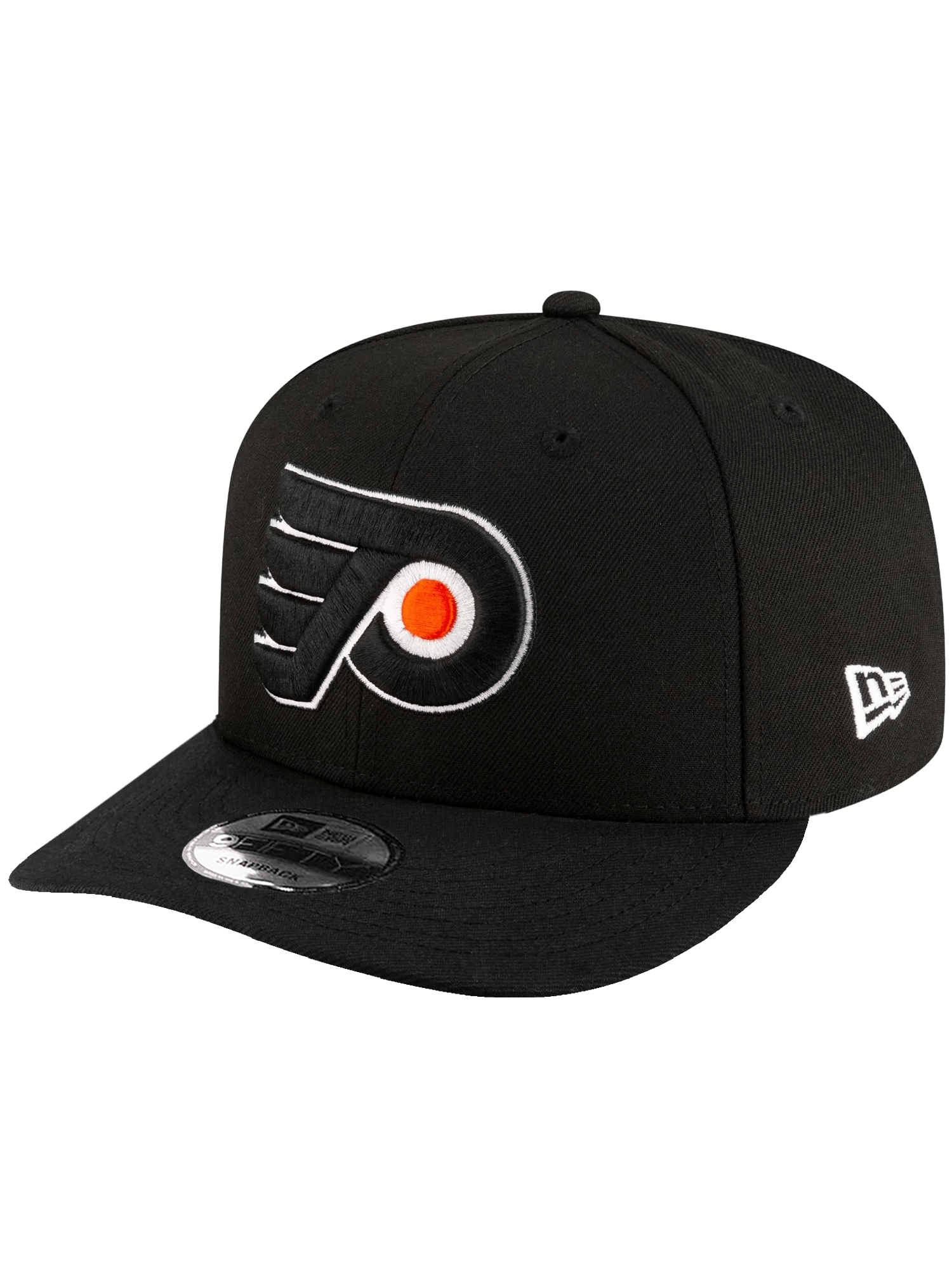 New Era Caps Philadelphia Flyers New Era NHL Team 9FIFTY Pre-Curved Snapback Hat - Black