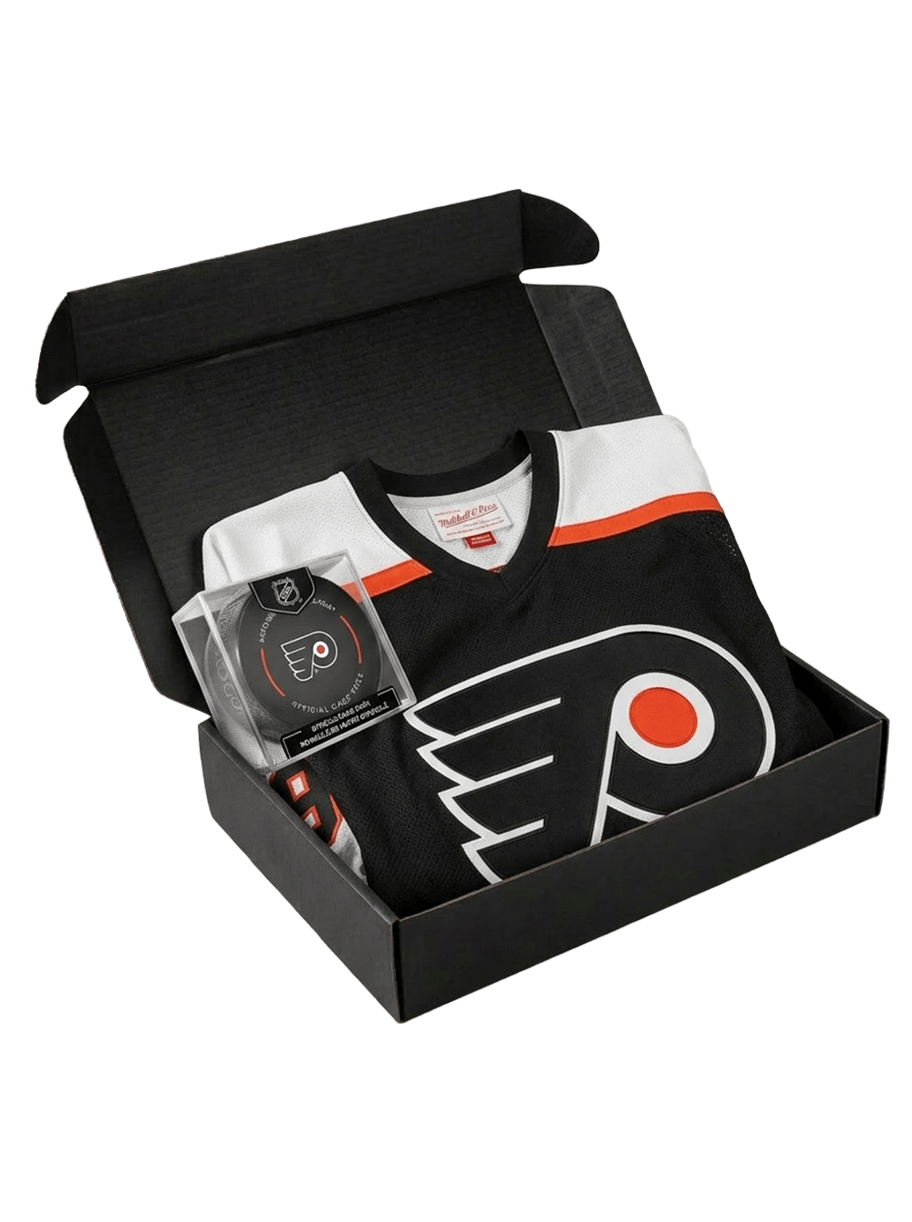 US Sports HQ Gift Boxes Philadelphia Flyers NHL Jersey & Puck Gift Box