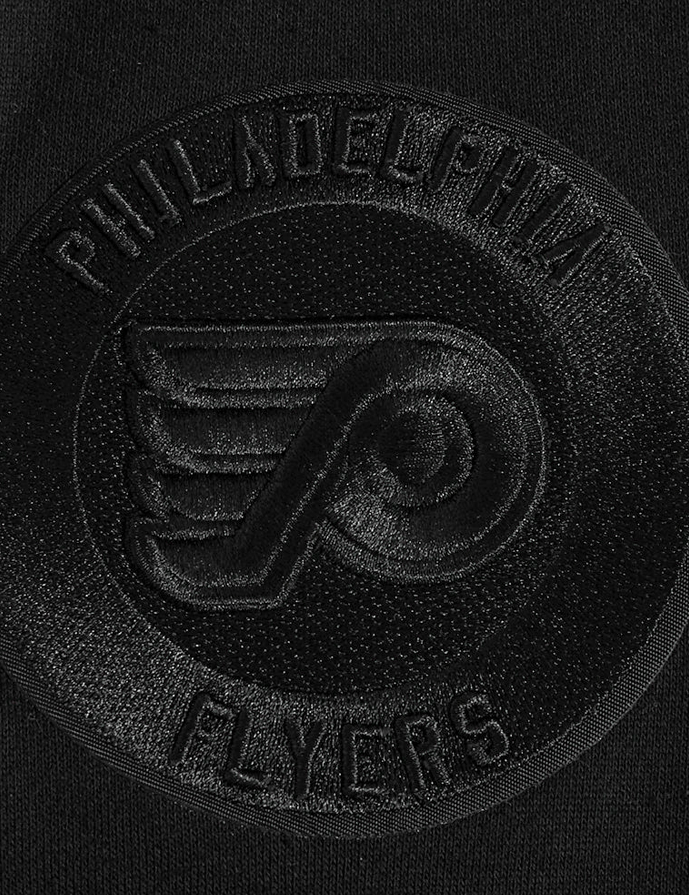 Pro Standard Jumpers Philadelphia Flyers Pro Standard NHL Black On Black Drop Shoulder Hoodie Jumper