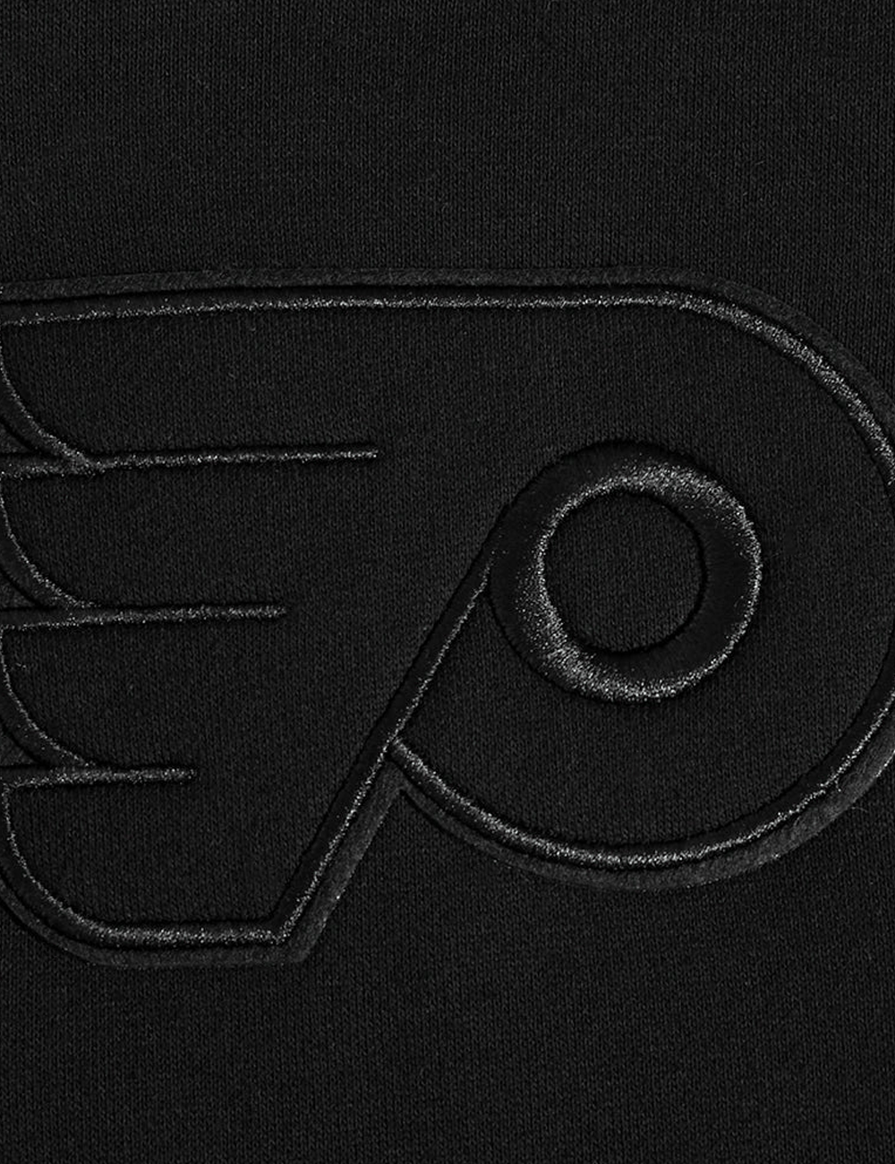 Pro Standard Jumpers Philadelphia Flyers Pro Standard NHL Black On Black Drop Shoulder Hoodie Jumper