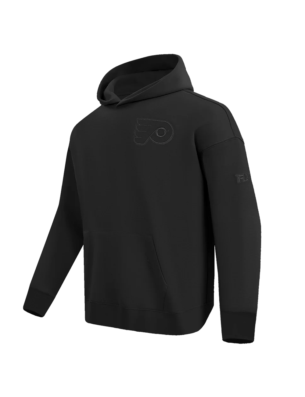 Pro Standard Jumpers Philadelphia Flyers Pro Standard NHL Black On Black Drop Shoulder Hoodie Jumper