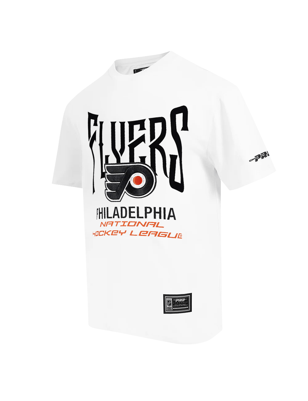 Pro Standard T-Shirts Philadelphia Flyers Pro Standard NHL City Tour 2.0 Drop Shoulder T-Shirt - White