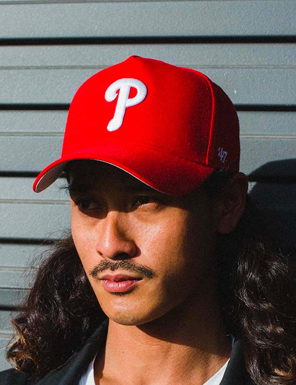 47 Brand Caps Philadelphia Phillies '47 MLB Team MVP DT Snapback Hat - Red