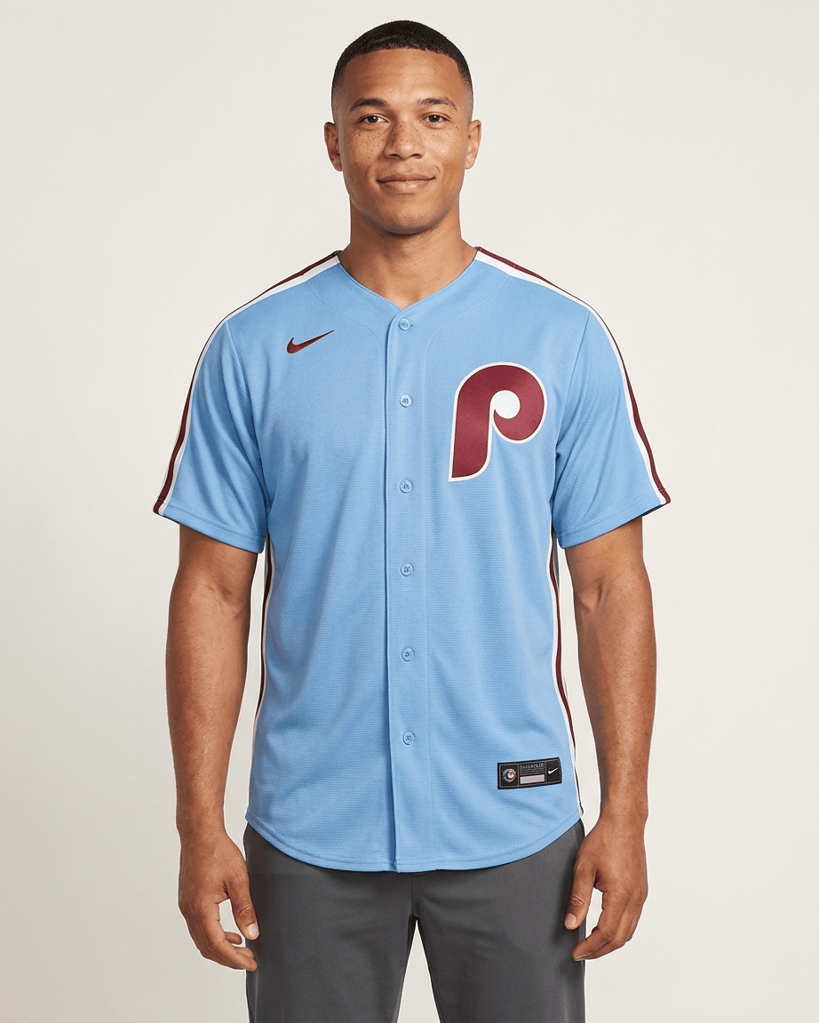 US Sports HQ Bundles Philadelphia Phillies MLB Jersey & Baseball Bundle