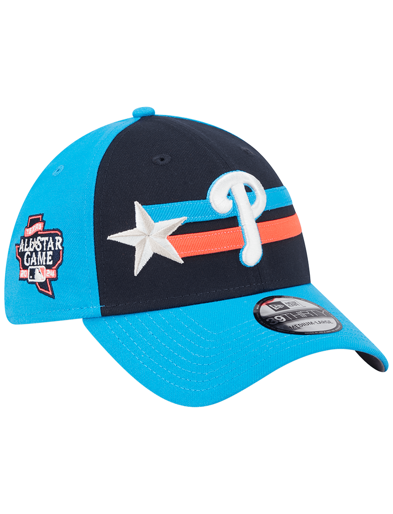 New Era Caps Philadelphia Phillies New Era MLB 24 All-Star Game 39THIRTY Stretch-Fit Hat