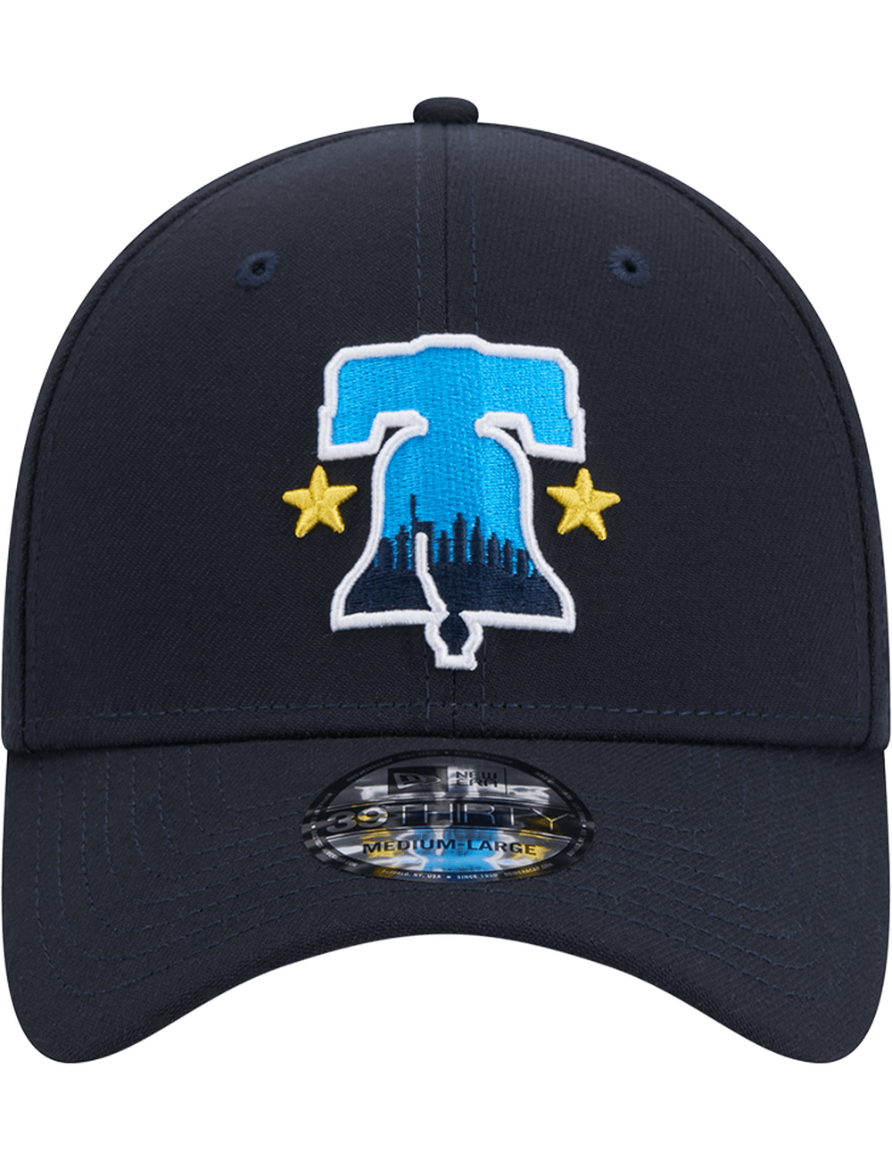 New Era Caps Philadelphia Phillies New Era MLB City Connect 39THIRTY Stretch-Fit Hat - Navy