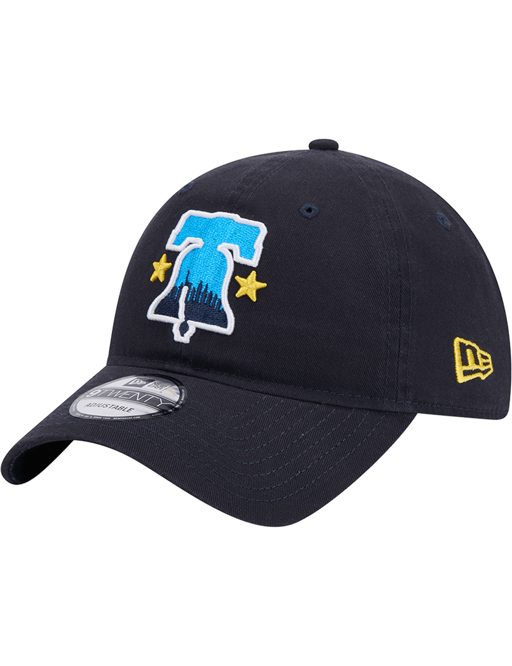 New Era Caps Philadelphia Phillies New Era MLB City Connect 9TWENTY Strapback Hat - Navy
