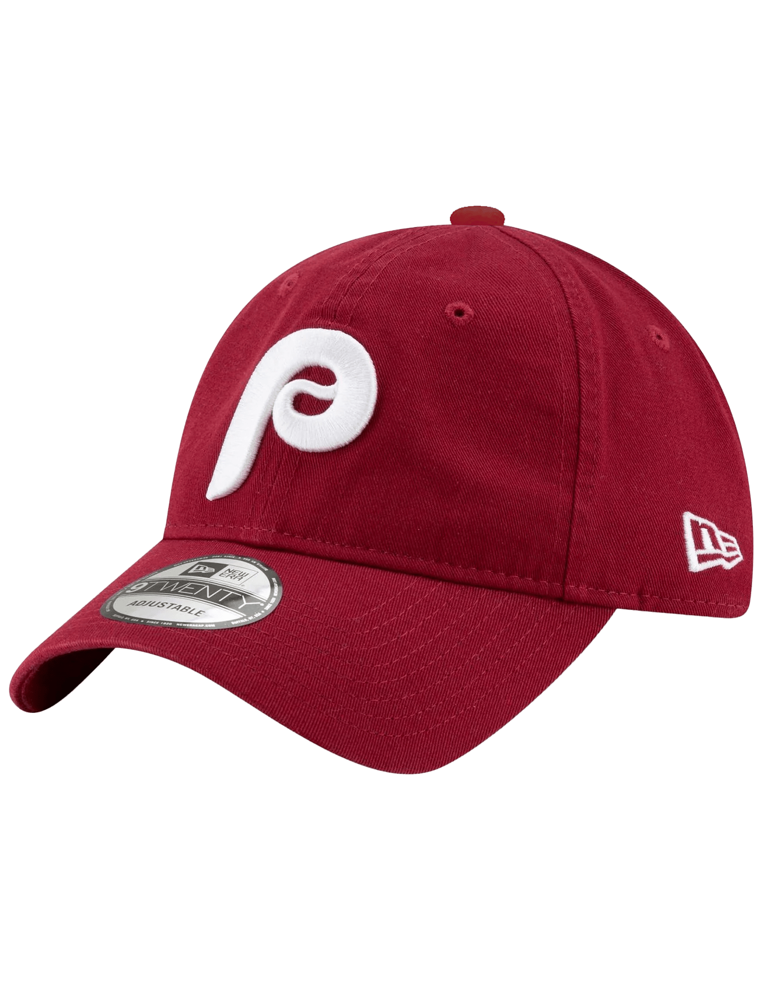 New Era Caps Philadelphia Phillies New Era MLB Cooperstown 9TWENTY Strapback Hat - Maroon