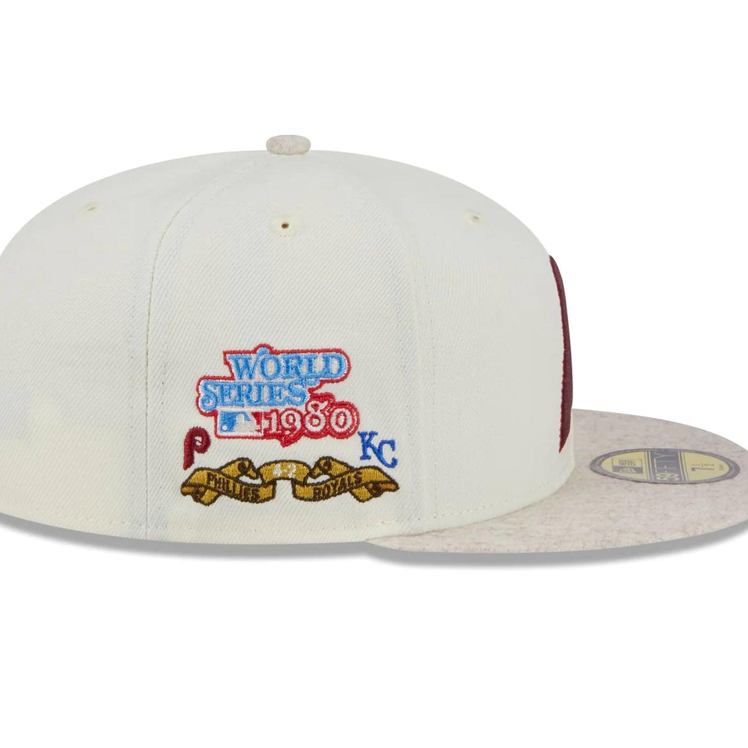 New Era Caps Philadelphia Phillies New Era MLB Match-Up 59FIFTY Fitted Hat - Chrome