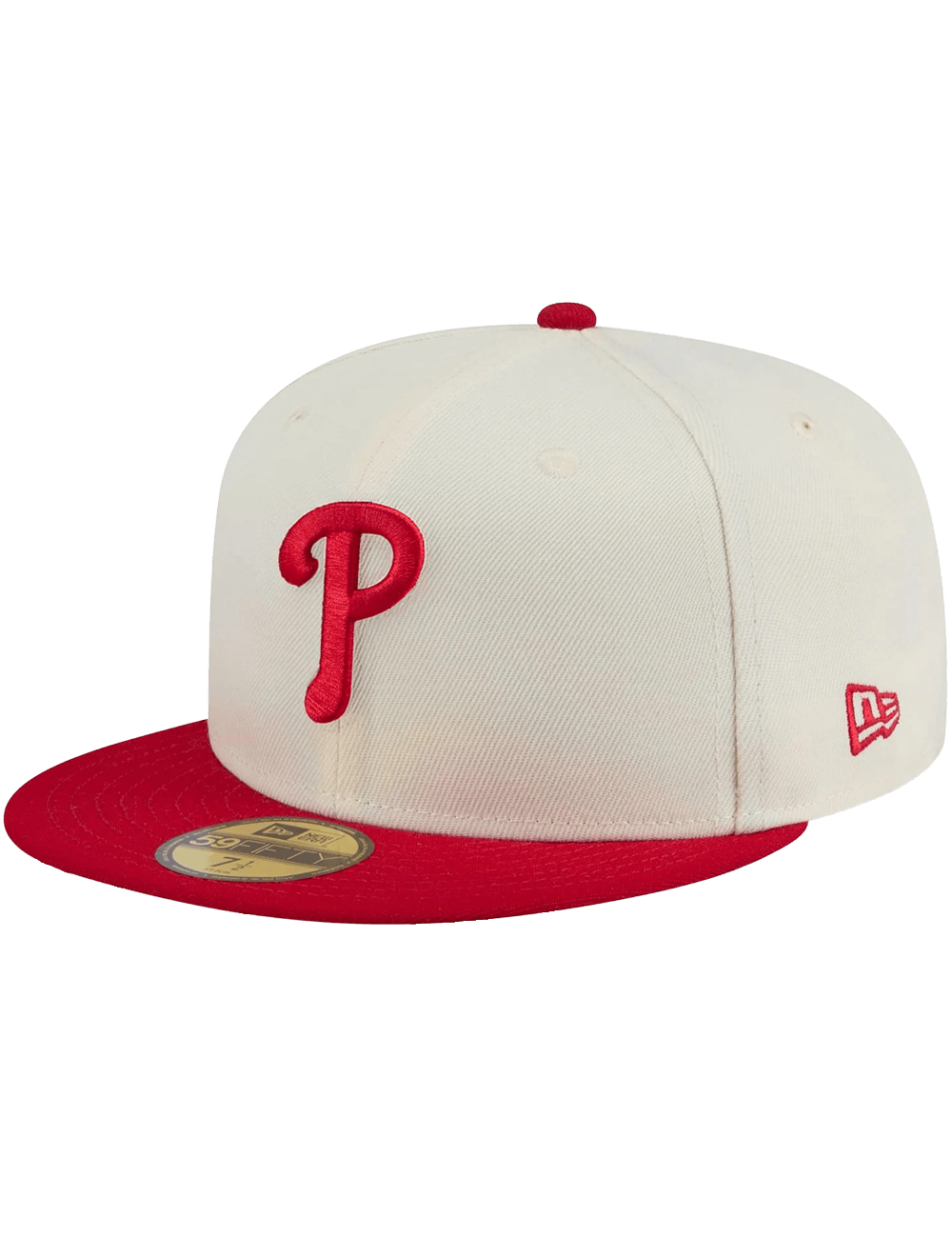 New Era Caps Philadelphia Phillies New Era MLB Team 2 Tone 59FIFTY Fitted Hat - Chrome