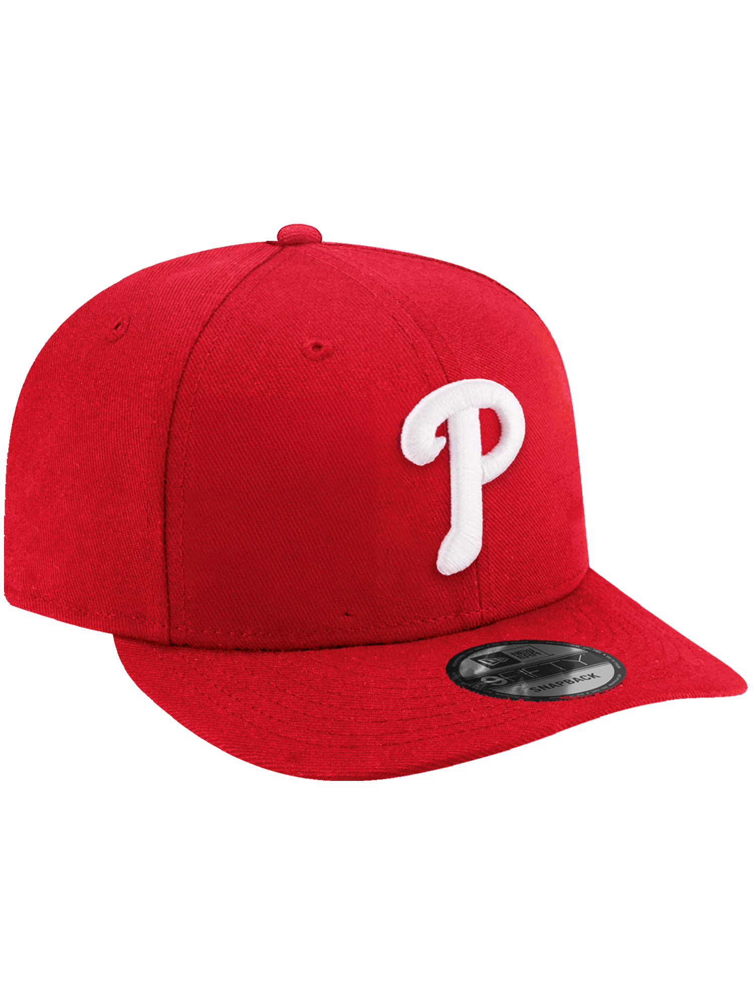 New Era Caps Philadelphia Phillies New Era MLB Team Pre-Curved 9FIFTY Snapback Hat - Red