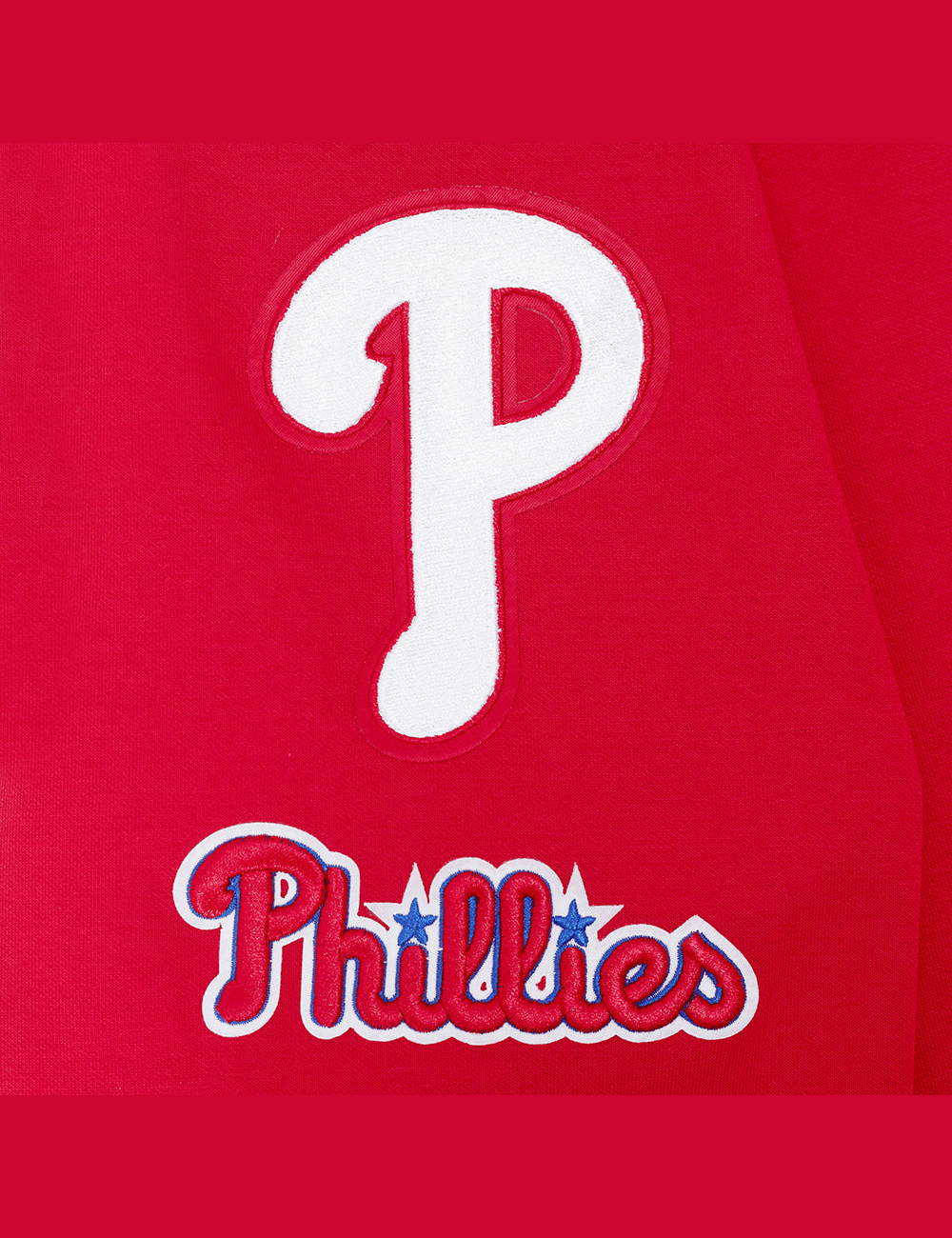 Pro Standard Jumpers Philadelphia Phillies Pro Standard MLB Team Chenille Flex Hoodie Jumper - Red