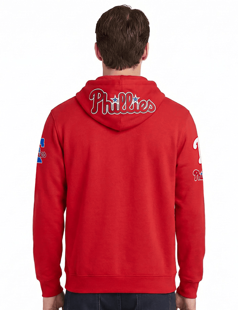 Pro Standard Jumpers Philadelphia Phillies Pro Standard MLB Team Chenille Flex Hoodie Jumper - Red
