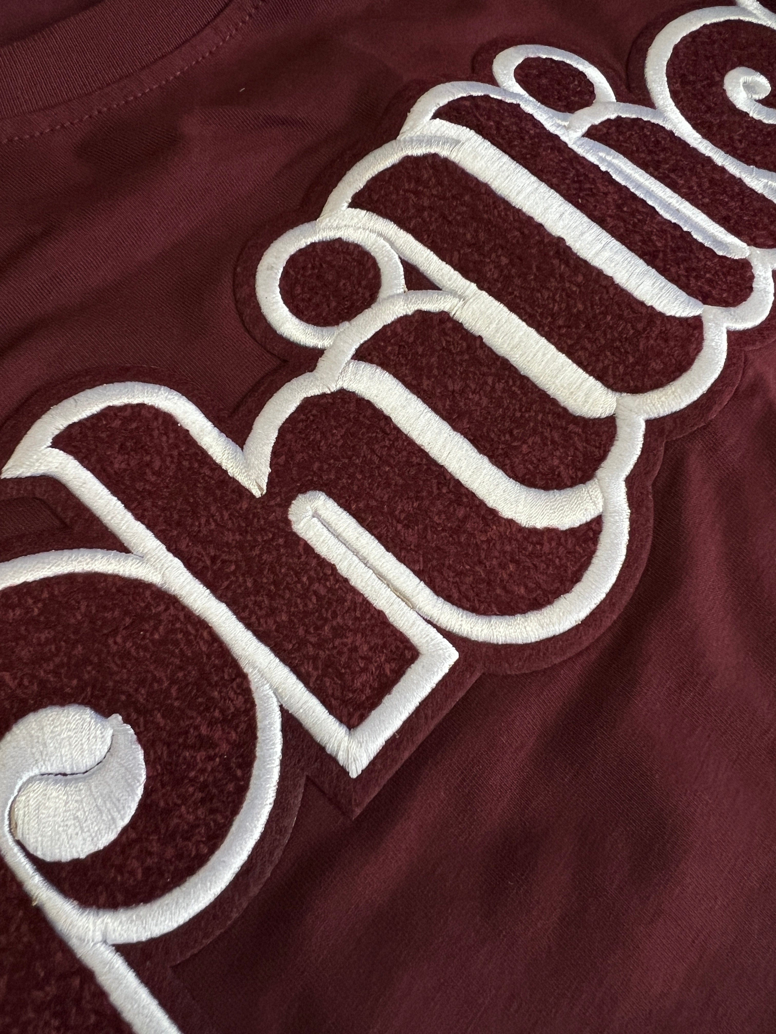 Pro Standard T-Shirts Philadelphia Phillies Pro Standard MLB Team Chenille Flex T-Shirt - Maroon