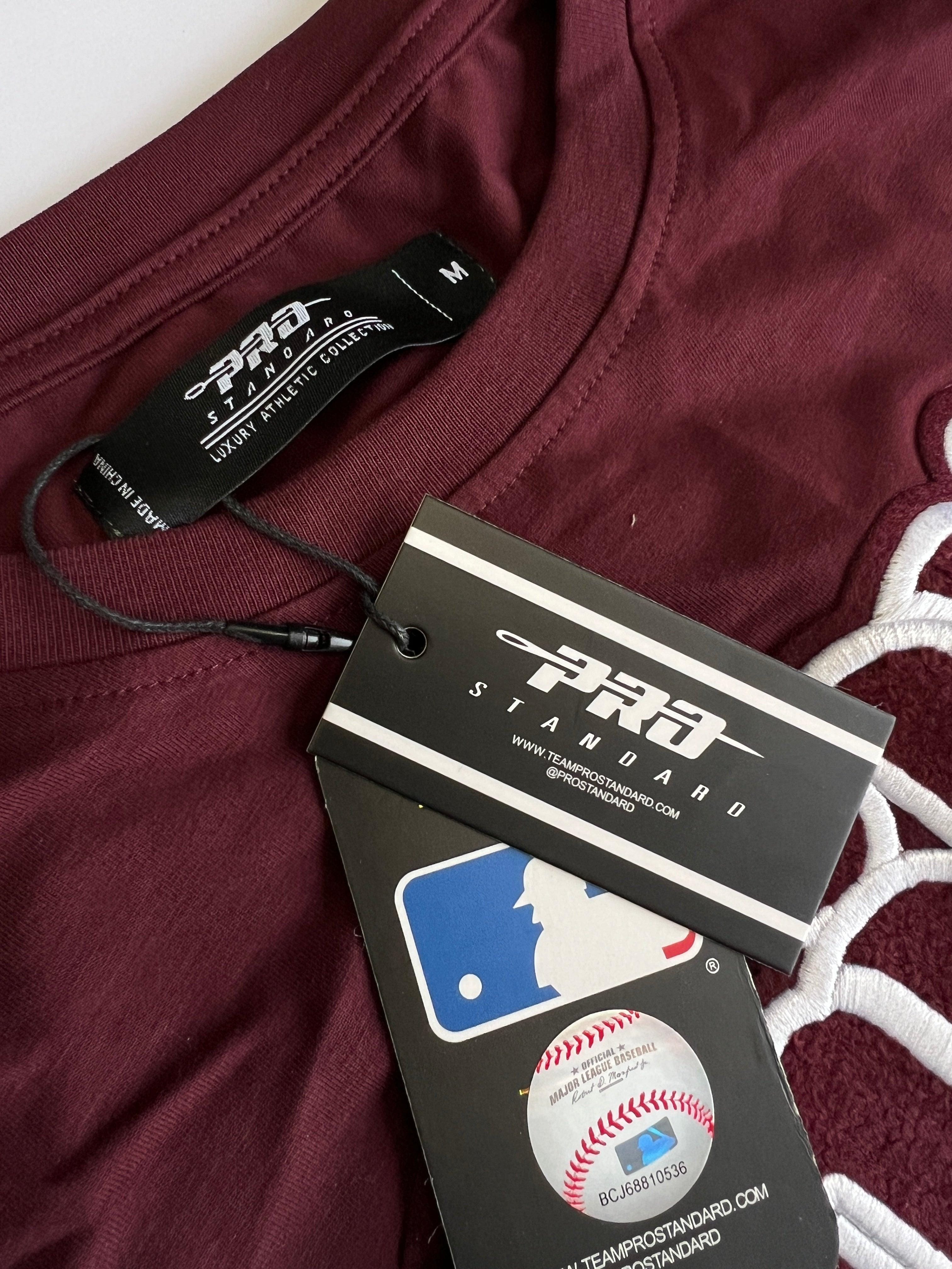Pro Standard T-Shirts Philadelphia Phillies Pro Standard MLB Team Chenille Flex T-Shirt - Maroon