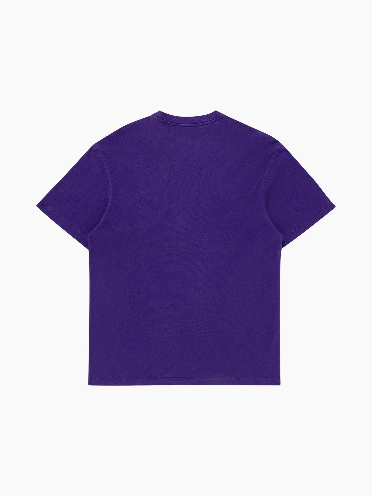Mitchell And Ness T-Shirts Phoenix Suns Mitchell & Ness NBA Lightning Hoop Vintage T-Shirt - Purple