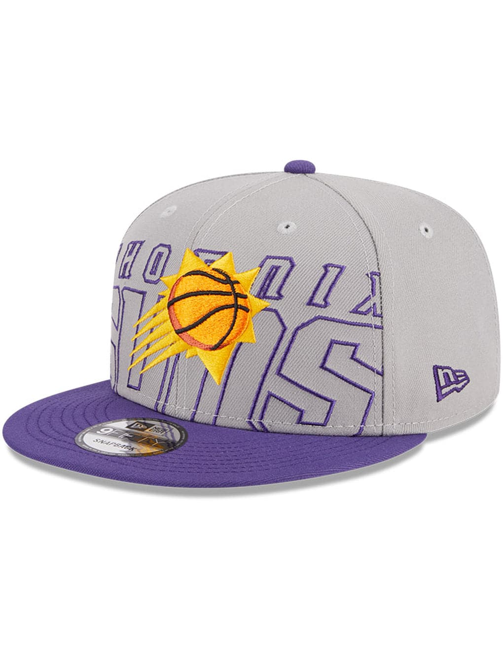 New Era Caps Phoenix Suns New Era NBA 23 Draft 9FIFTY Snapback Hat - Grey