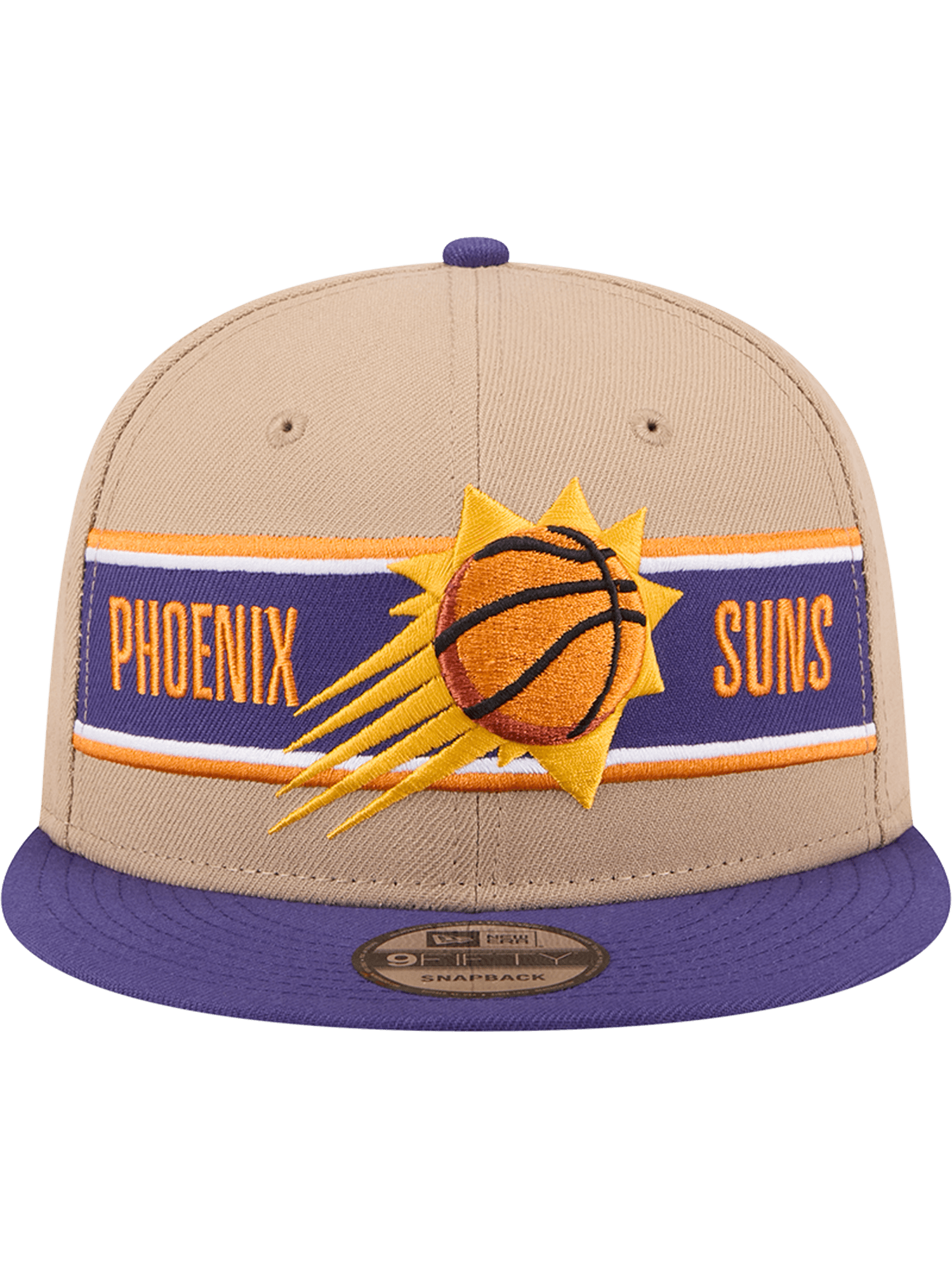 New Era Caps Phoenix Suns New Era NBA 24 Draft 9FIFTY Snapback Hat - Tan
