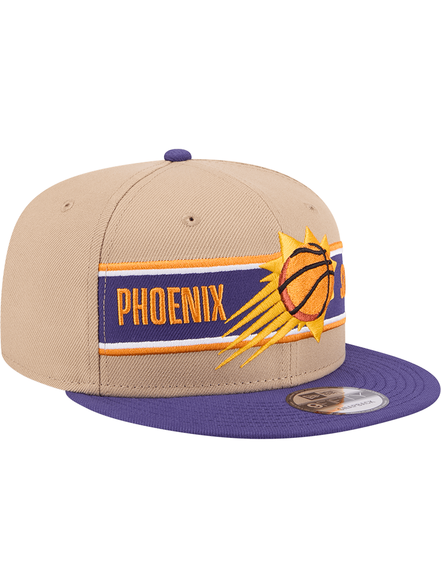 New Era Caps Phoenix Suns New Era NBA 24 Draft 9FIFTY Snapback Hat - Tan