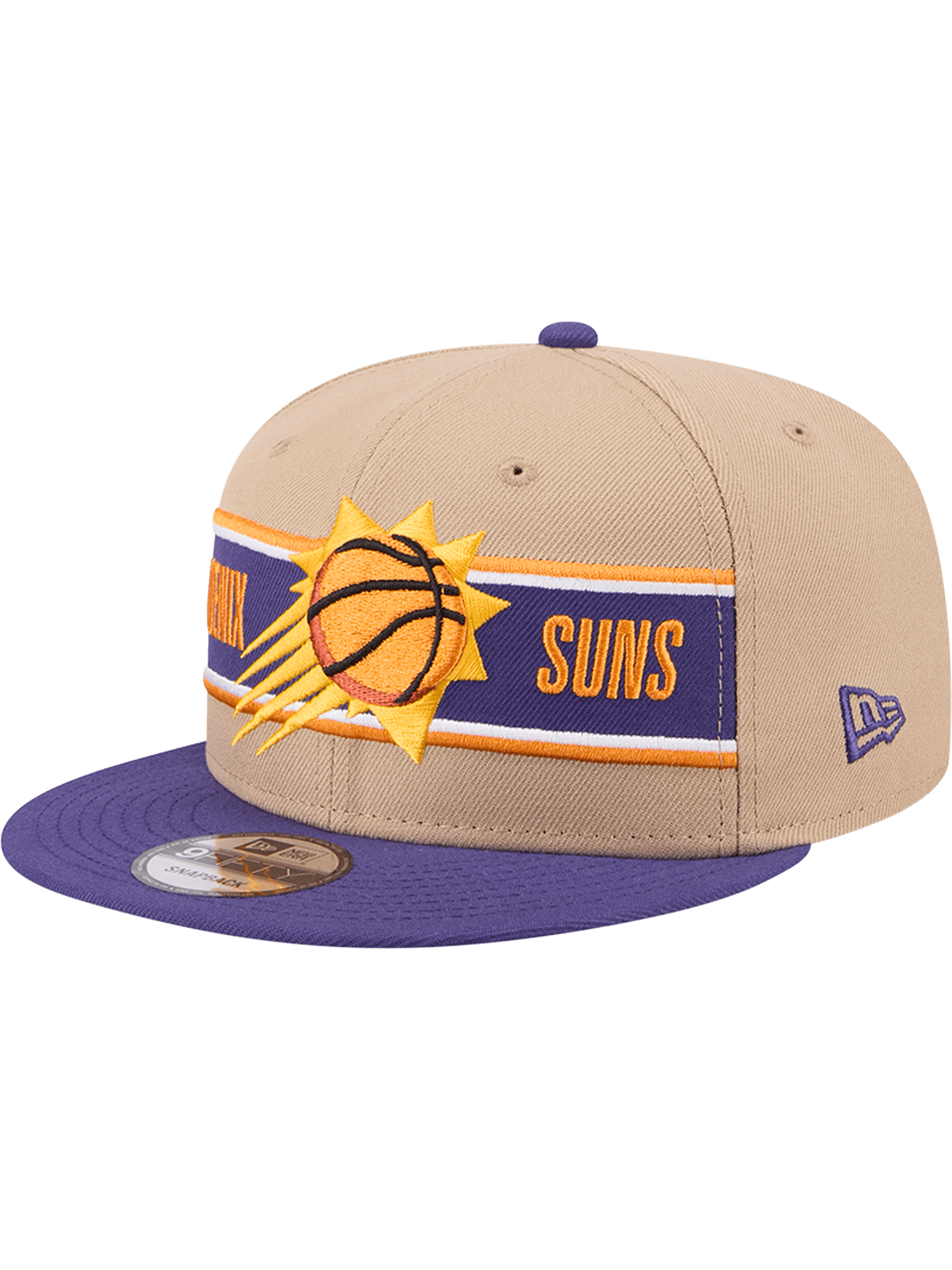 New Era Caps Phoenix Suns New Era NBA 24 Draft 9FIFTY Snapback Hat - Tan