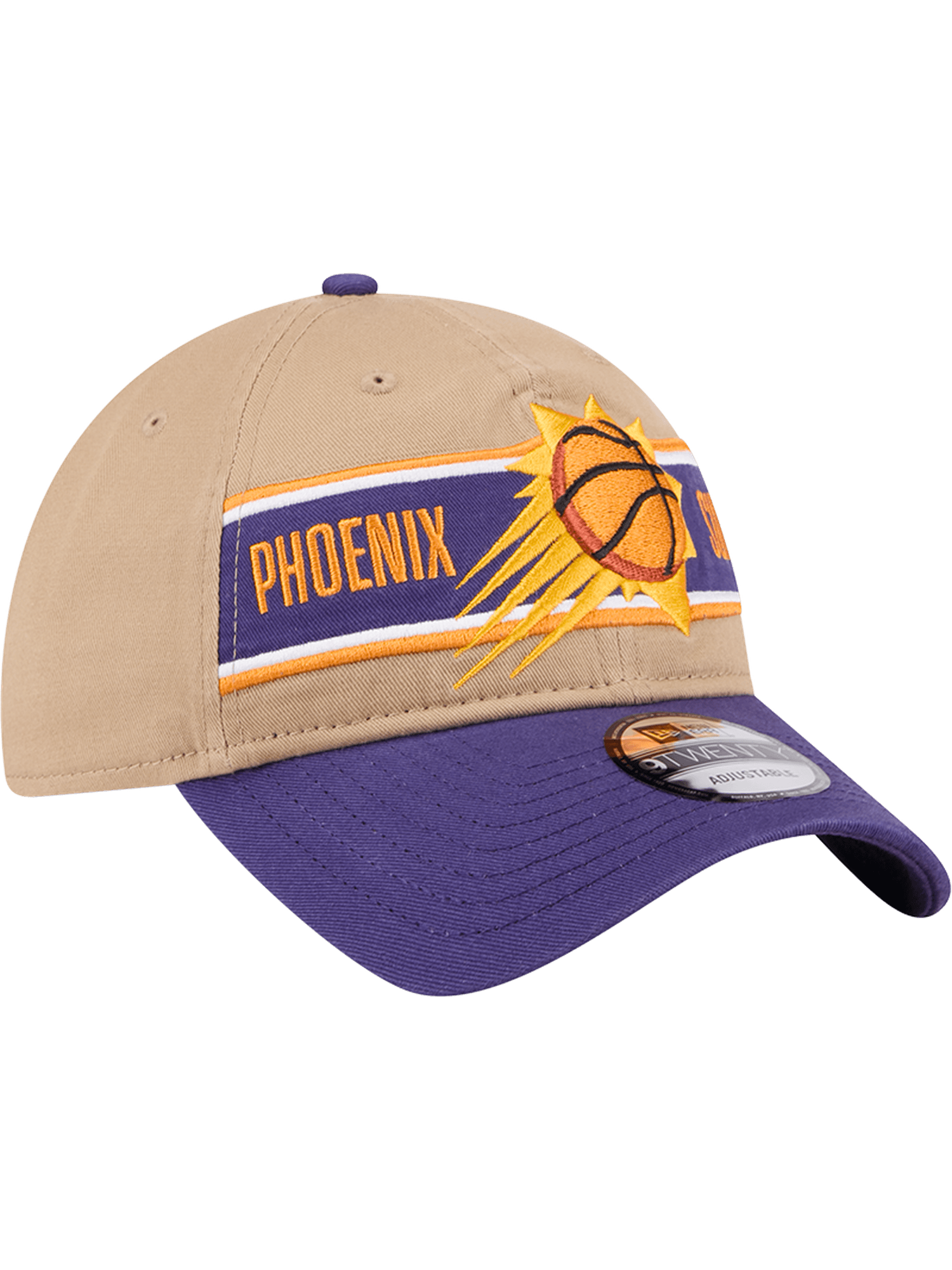 New Era Caps Phoenix Suns New Era NBA 24 Draft 9TWENTY Strapback Hat - Tan