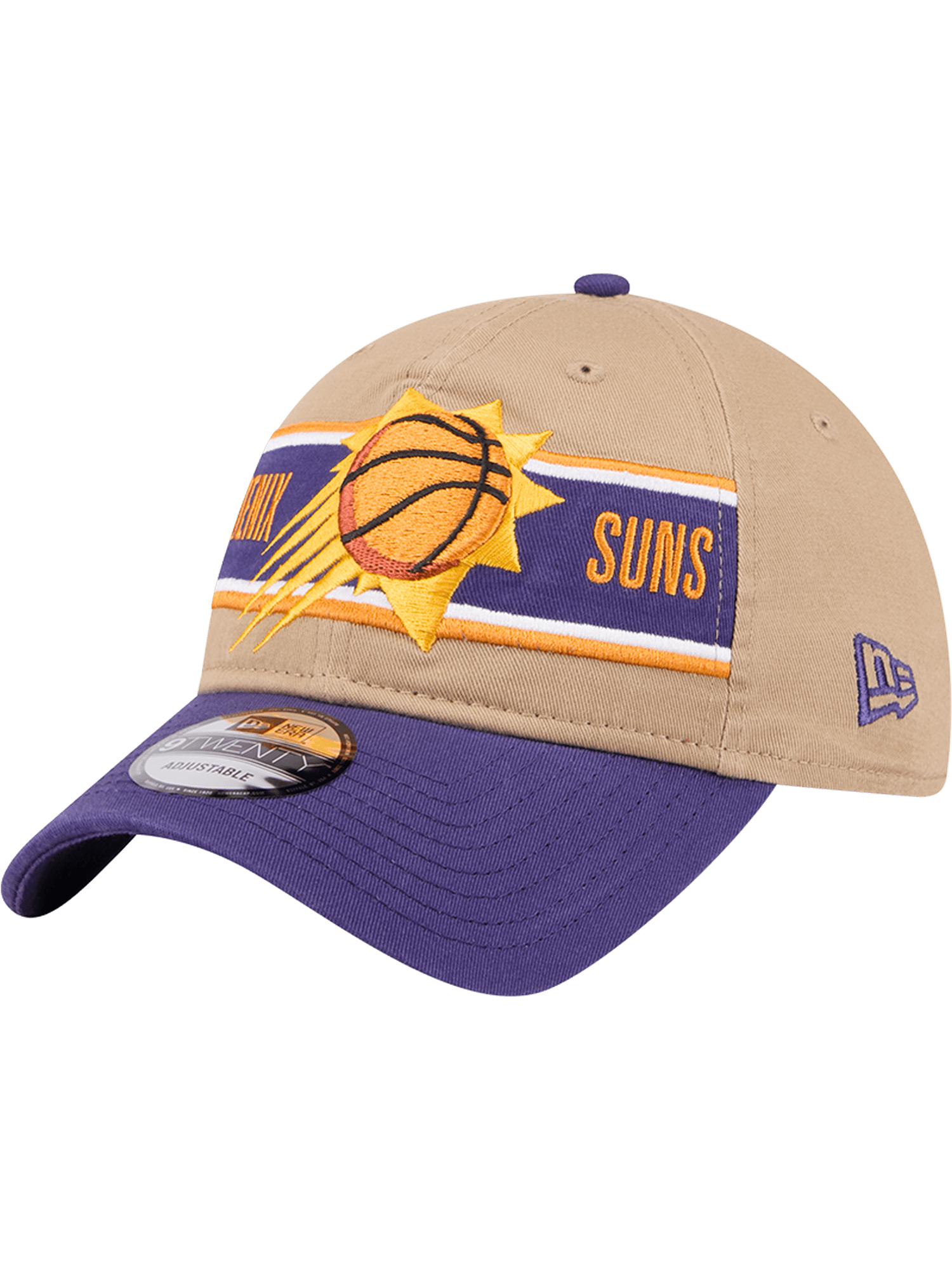 New Era Caps Phoenix Suns New Era NBA 24 Draft 9TWENTY Strapback Hat - Tan