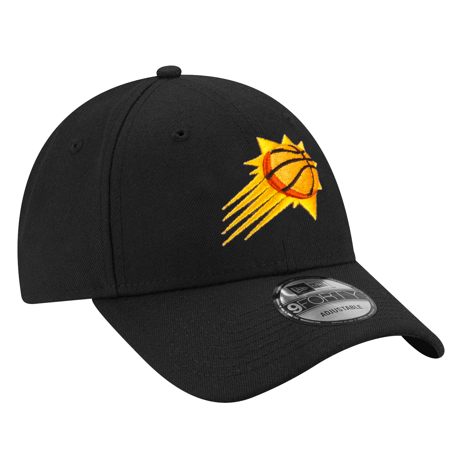 New Era Caps Phoenix Suns New Era NBA Team 9FORTY Snapback Hat - Black