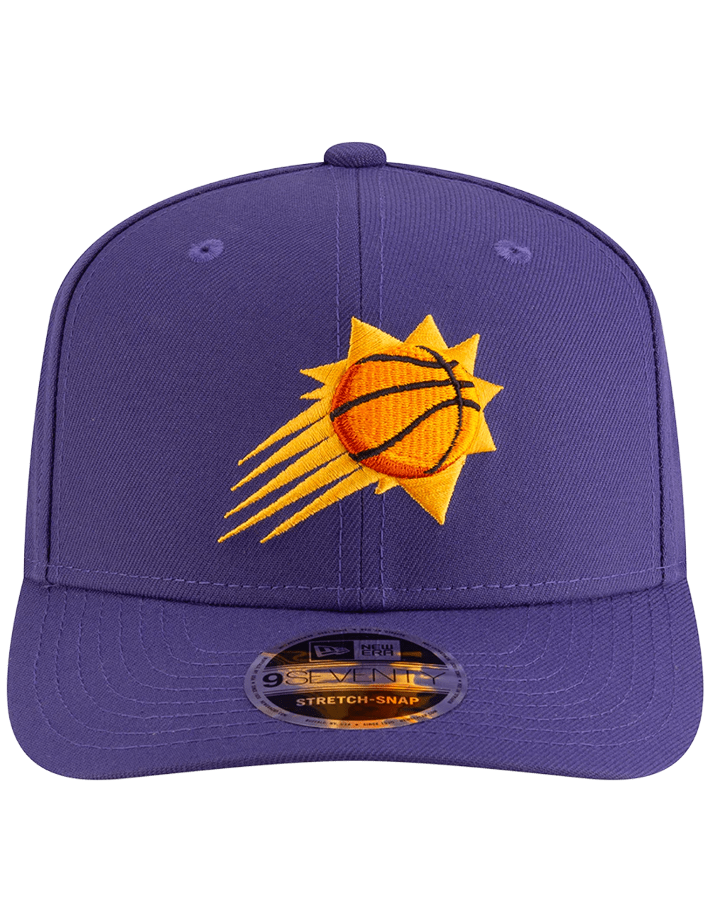 New Era Caps Phoenix Suns New Era NBA Team 9SEVENTY Stretch-Snapback Hat - Purple