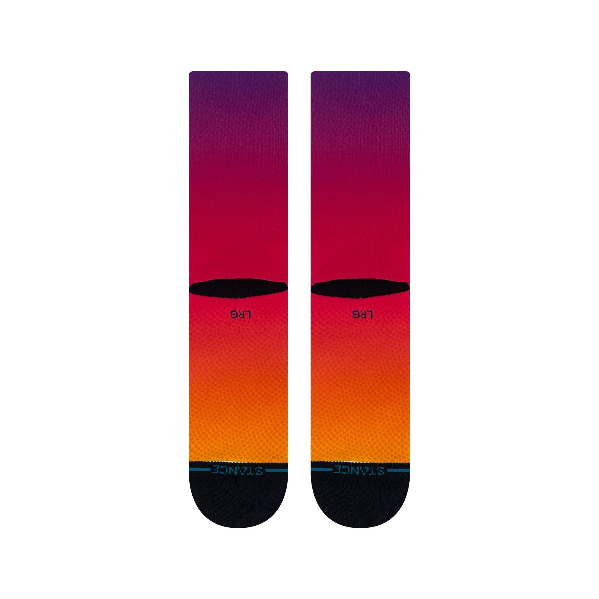Stance Socks Large (9-12 US) Phoenix Suns Stance NBA 24 City Edition Crew Socks