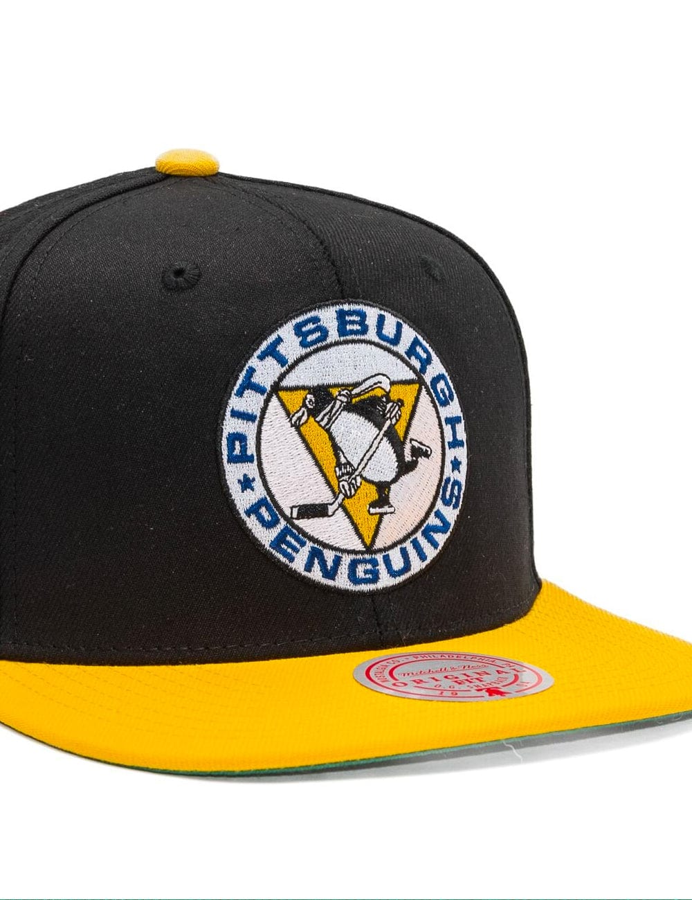 Mitchell And Ness Caps Pittsburgh Penguins Mitchell & Ness NHL Team 2T OG Snapback Hat - Black