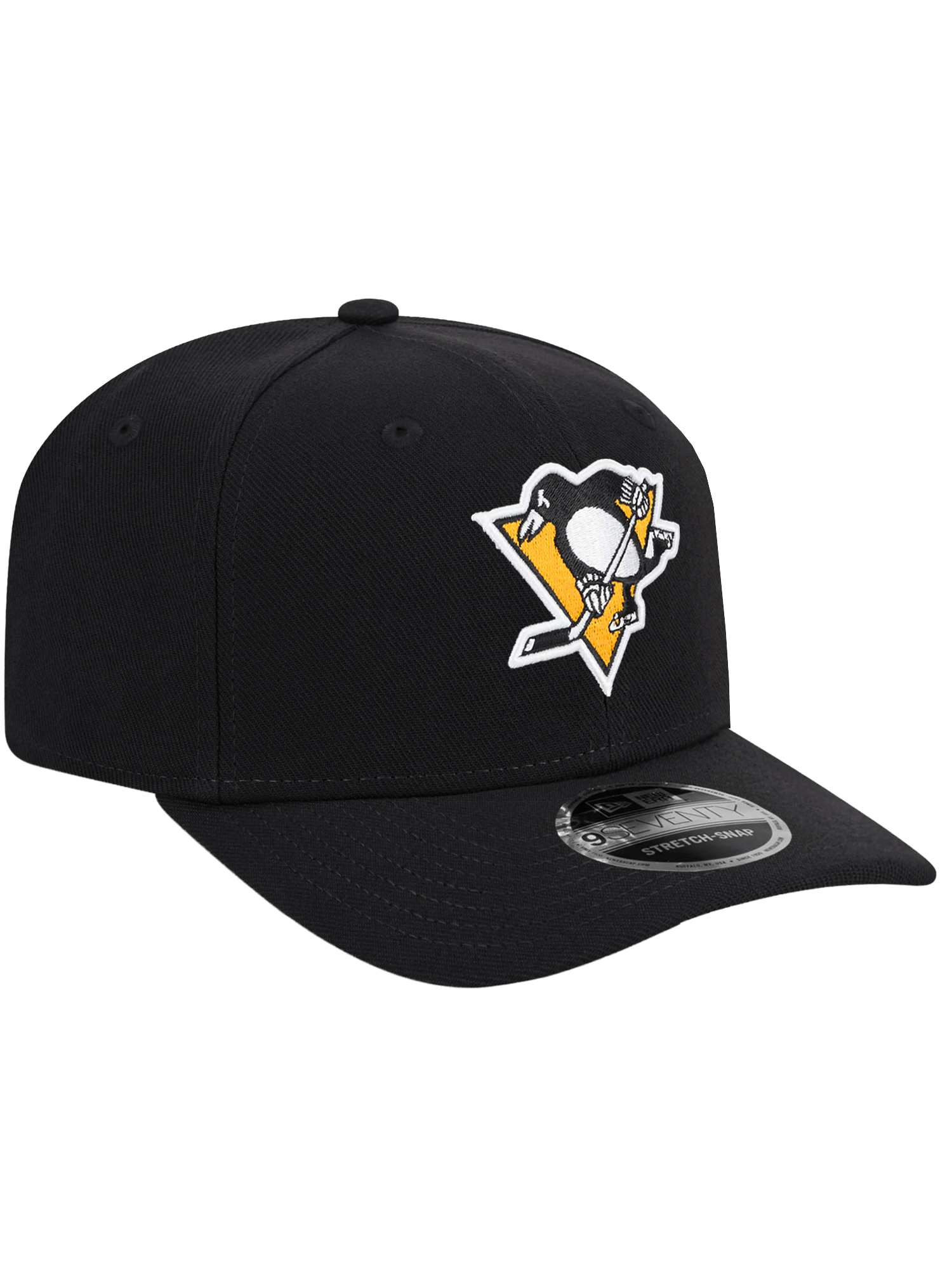 New Era Caps OSFA Pittsburgh Penguins New Era NHL 9SEVENTY Stretch-Snapback Hat - Black