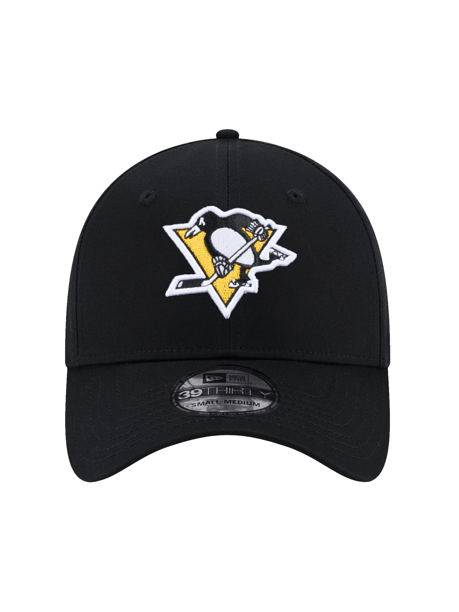 New Era Caps Pittsburgh Penguins New Era NHL Team 39THIRTY Stretch-Fit Hat - Black