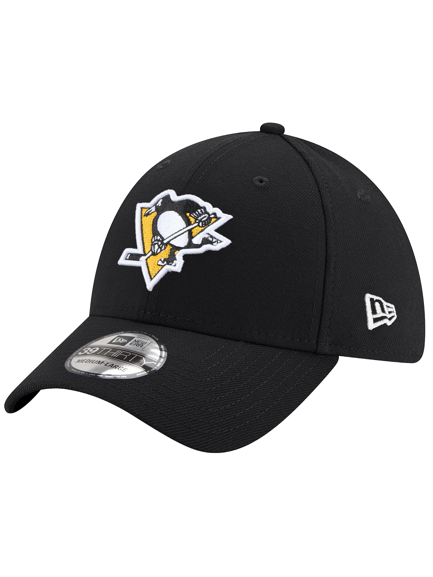 New Era Caps Pittsburgh Penguins New Era NHL Team 39THIRTY Stretch-Fit Hat - Black