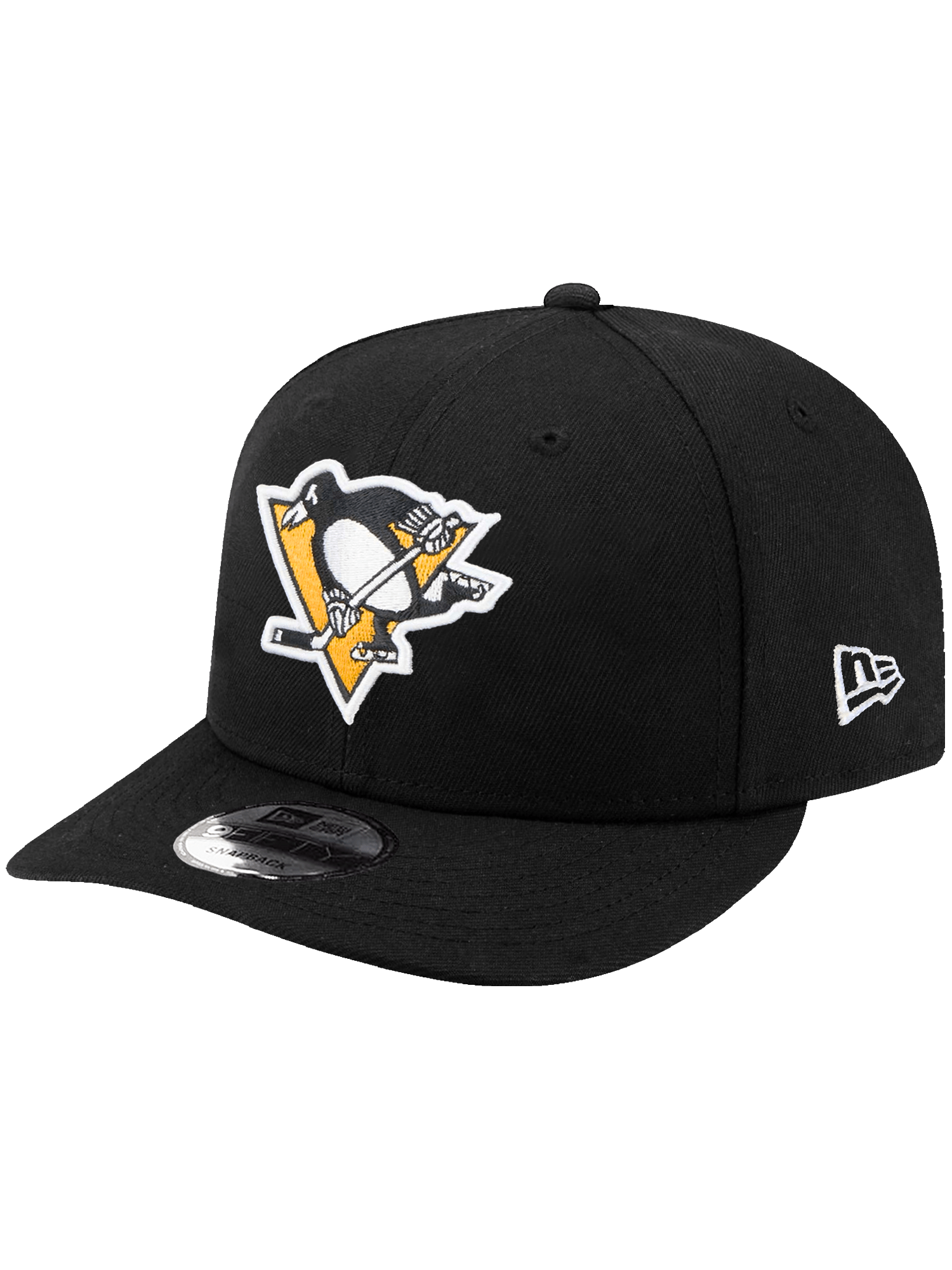 New Era Caps Pittsburgh Penguins New Era NHL Team 9FIFTY Pre-Curved Snapback Hat - Black