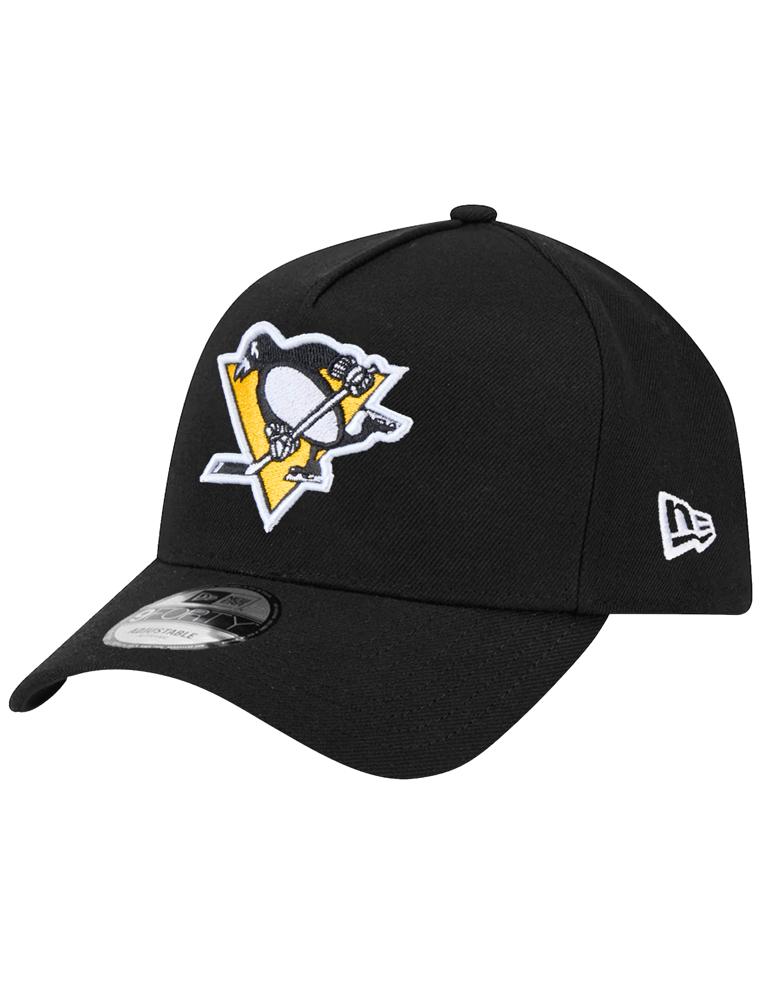 New Era Caps Pittsburgh Penguins New Era NHL Team 9FORTY A-Frame Snapback Hat - Black