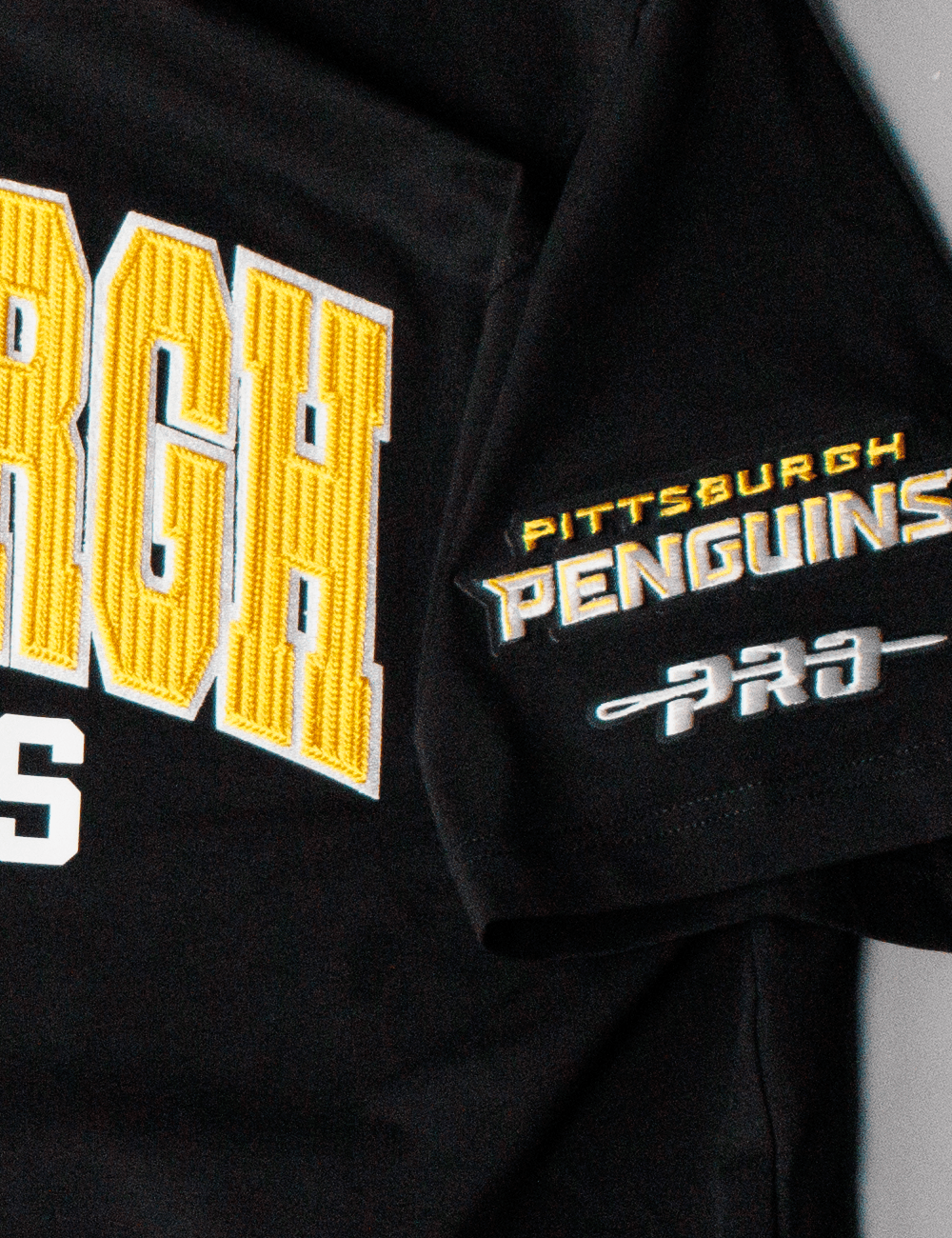 Pro Standard T-Shirts Pittsburgh Penguins Pro Standard NHL City Arch Flex T-Shirt - Black