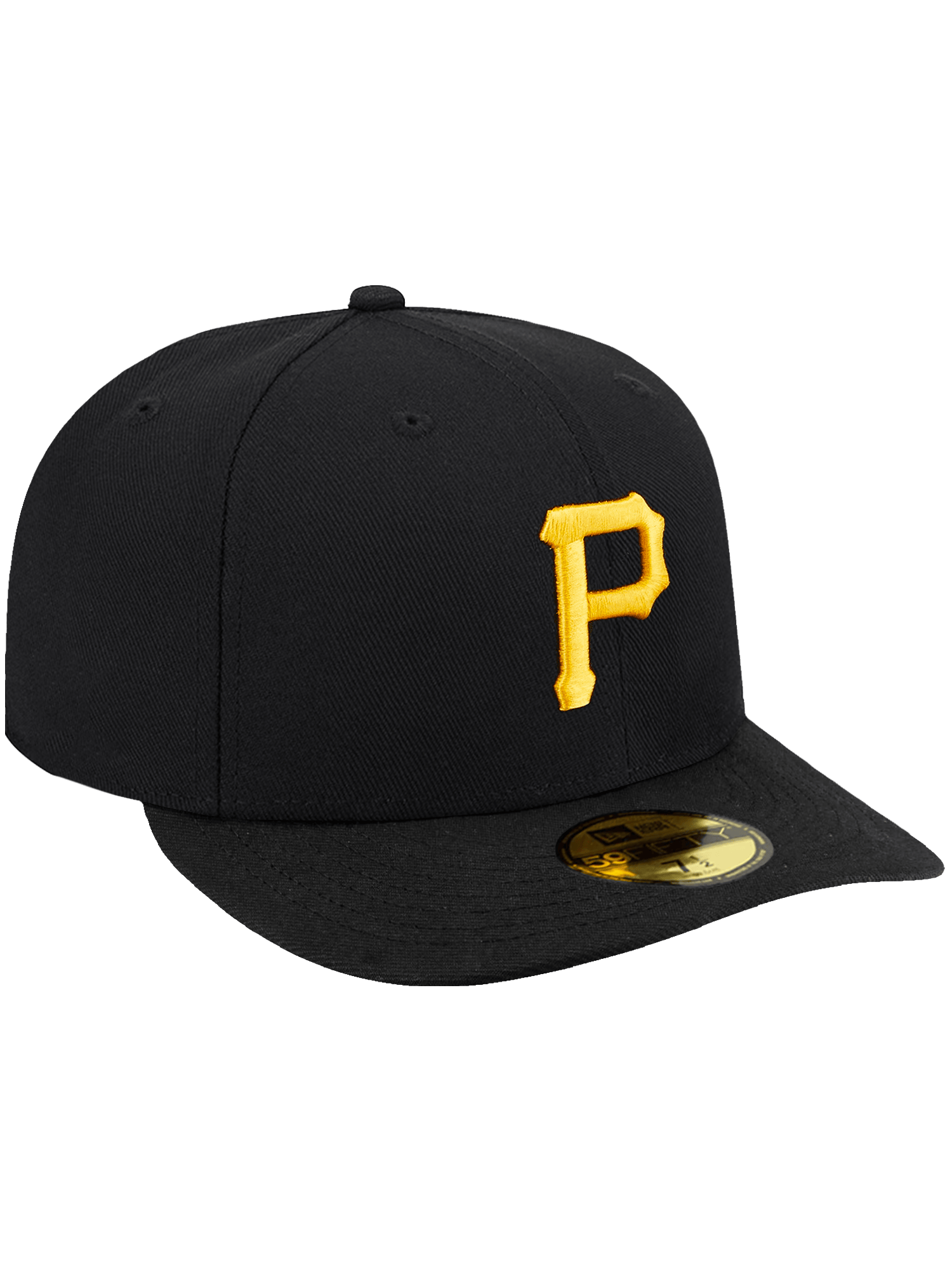 New Era Caps Pittsburgh Pirates New Era MLB AC On-Field Pre-Curved 59FIFTY Fitted Hat - Black
