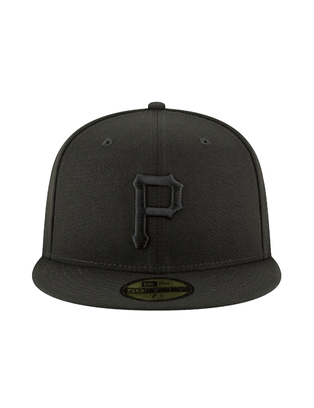 New Era Caps Pittsburgh Pirates New Era MLB Black On Black 59FIFTY Fitted Hat