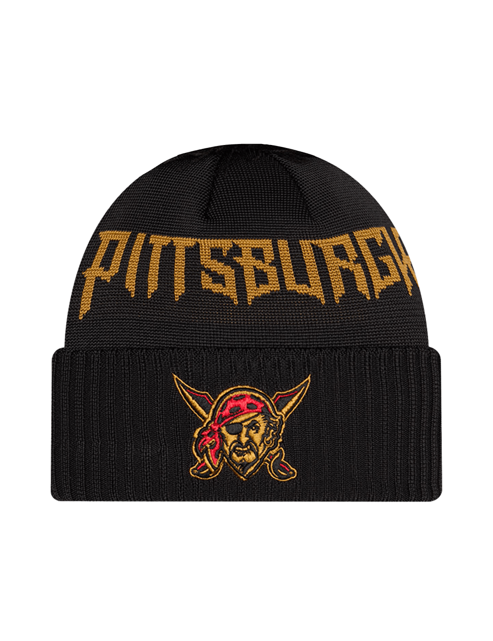 New Era Beanies OSFM Pittsburgh Pirates New Era MLB City Connect 26 Pomless Knit Beanie