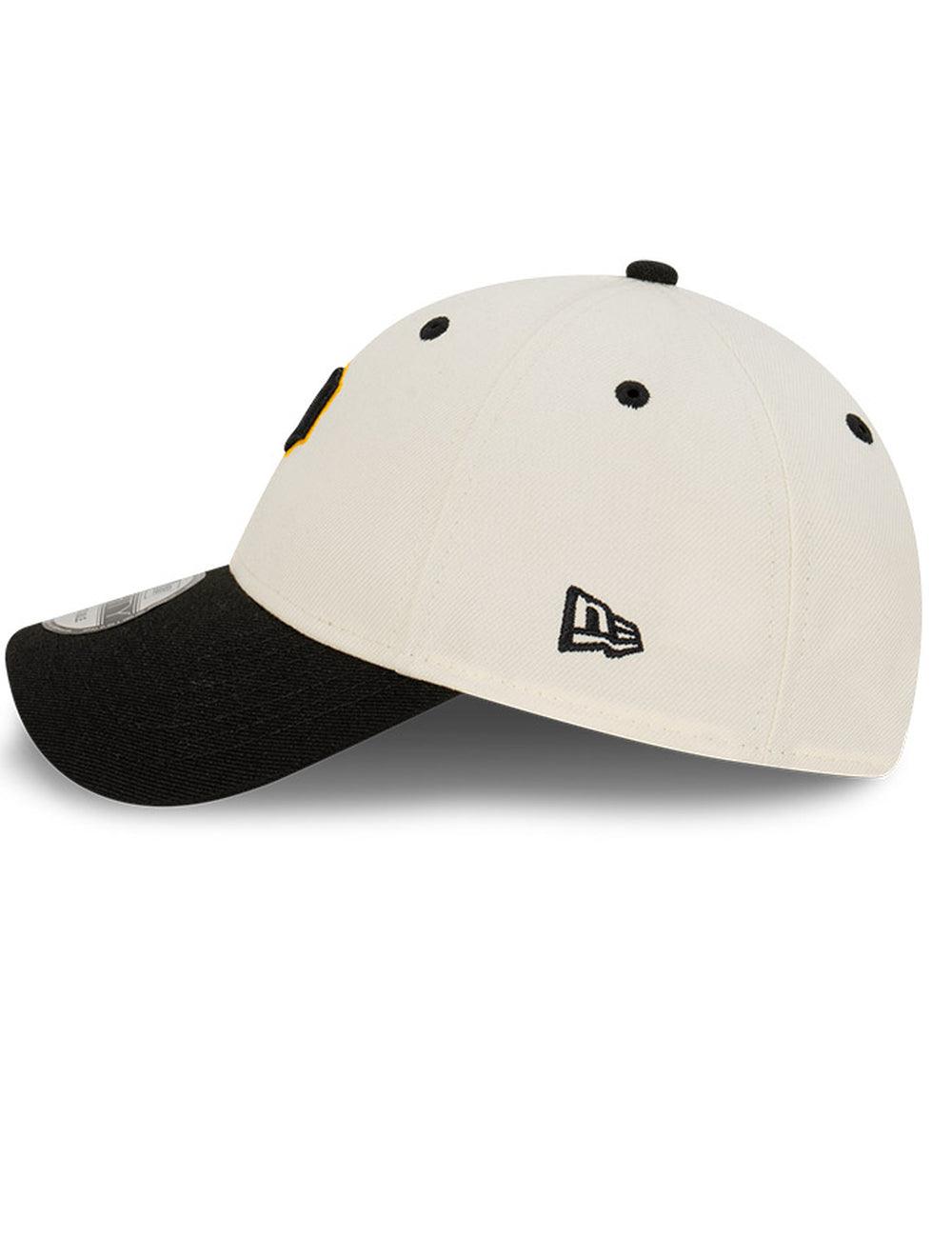 New Era Caps Pittsburgh Pirates New Era MLB Team 2T 9FORTY Snapback Hat - Chrome White