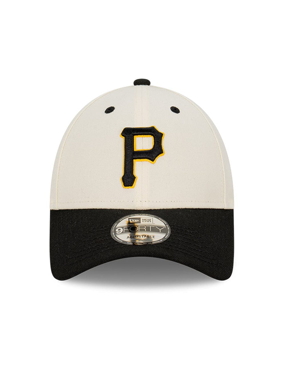 New Era Caps Pittsburgh Pirates New Era MLB Team 2T 9FORTY Snapback Hat - Chrome White