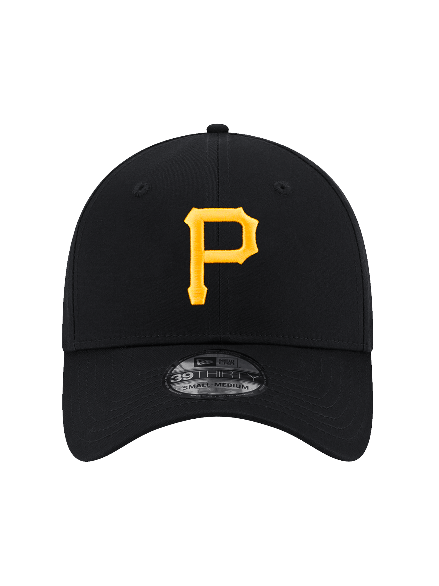New Era Caps Pittsburgh Pirates New Era MLB Team 39THIRTY Stretch-Fit Hat - Black