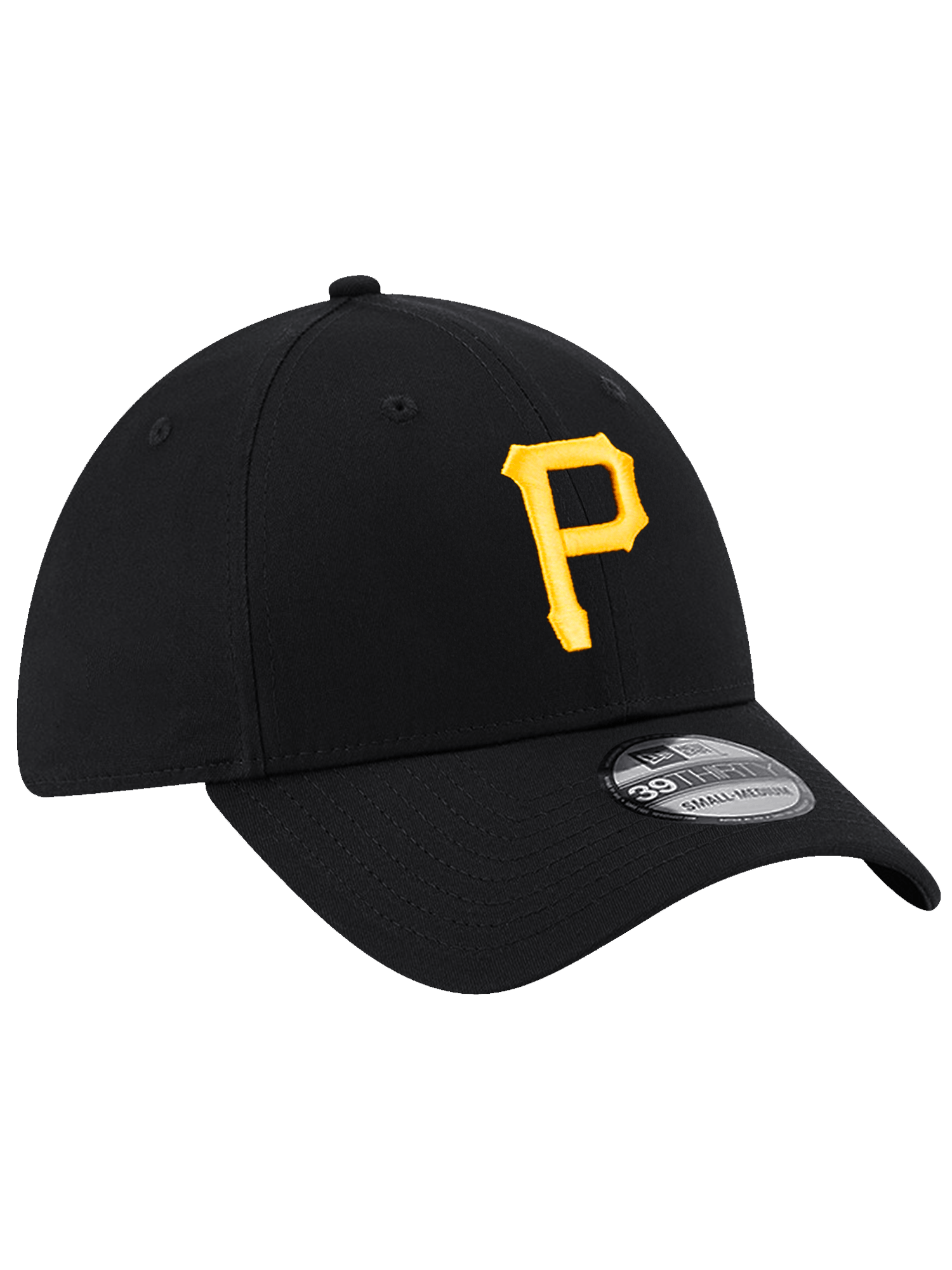 New Era Caps Pittsburgh Pirates New Era MLB Team 39THIRTY Stretch-Fit Hat - Black