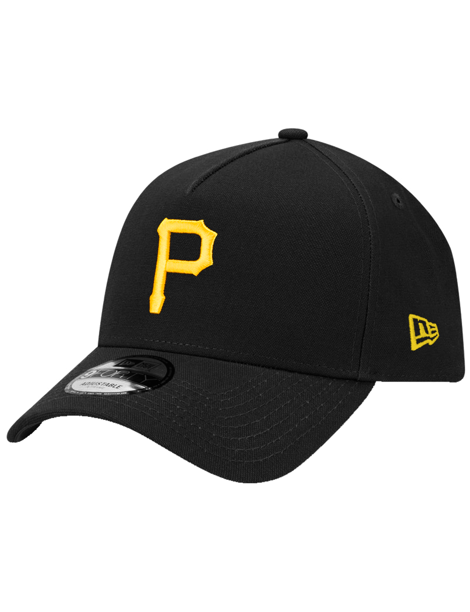 New Era Caps Pittsburgh Pirates New Era MLB Team 9FORTY A-Frame Snapback Hat - Black