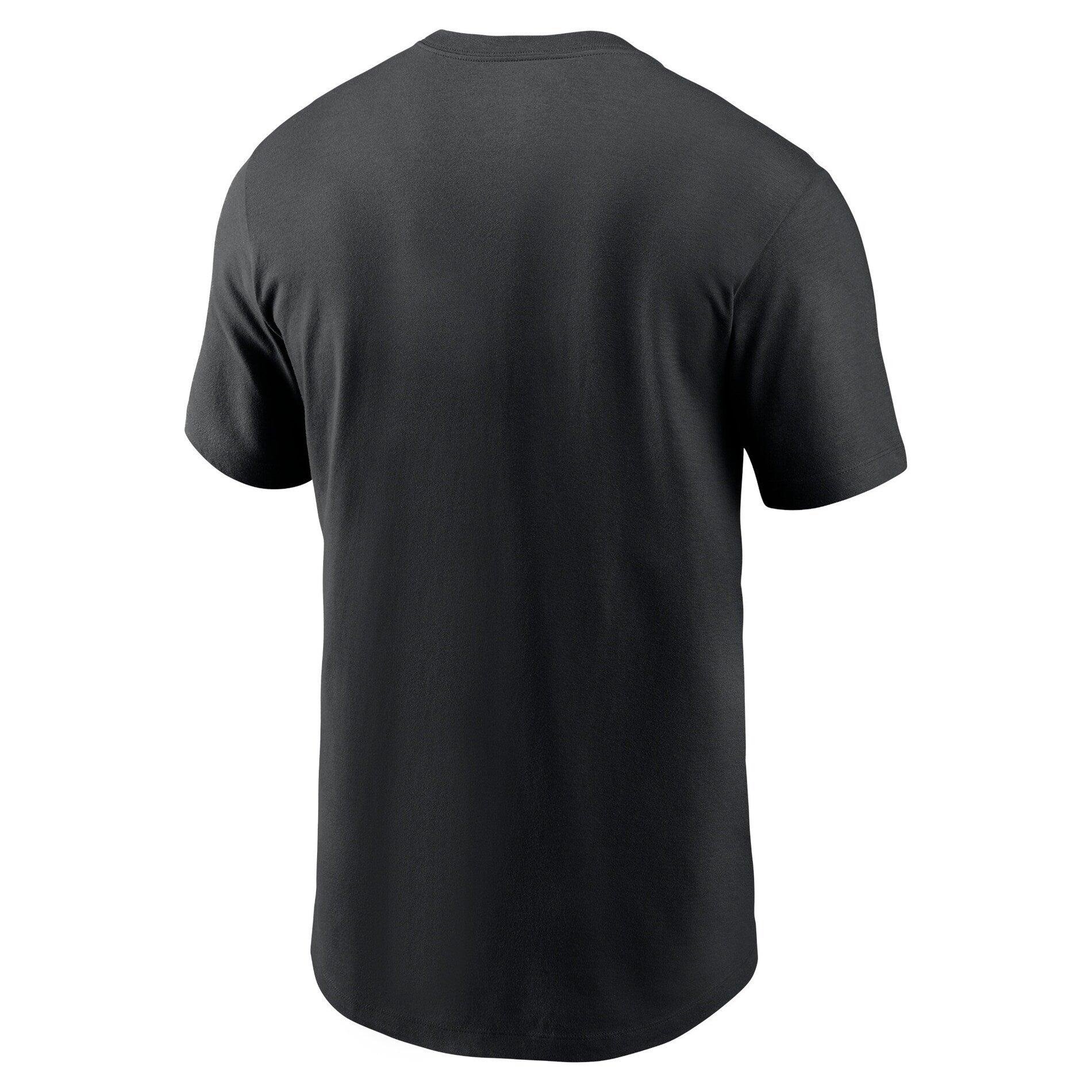 Nike T-Shirts Pittsburgh Pirates Nike MLB Fuse Large Logo T-Shirt - Black