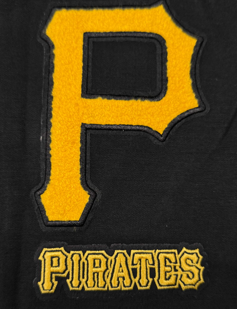 Pro Standard Jumpers Pittsburgh Pirates Pro Standard MLB Team Chenille Flex Hoodie Jumper - Black