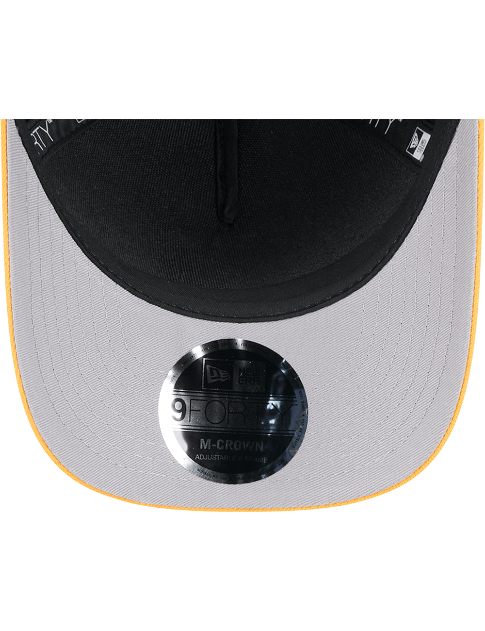 New Era Caps Pittsburgh Steelers New Era NFL 25 Draft 9FORTY M-Crown Snapback Hat - Black