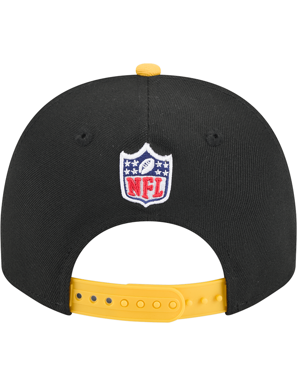 New Era Caps Pittsburgh Steelers New Era NFL 25 Draft Pre-Curved 9FIFTY A-Frame Snapback Hat - Black