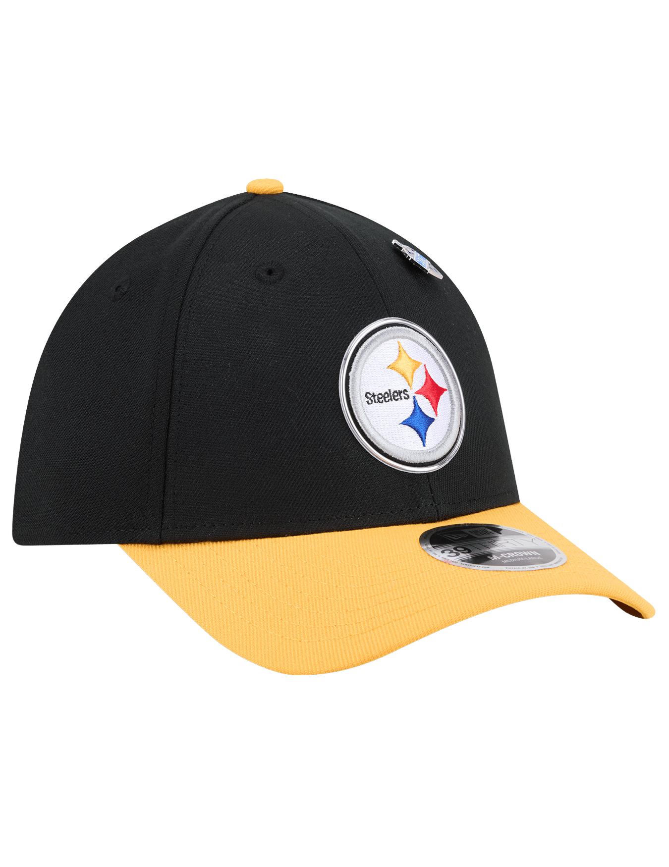 New Era Caps Pittsburgh Steelers New Era NFL Draft 26 39THIRTY M-Crown Stretch-Fit Hat