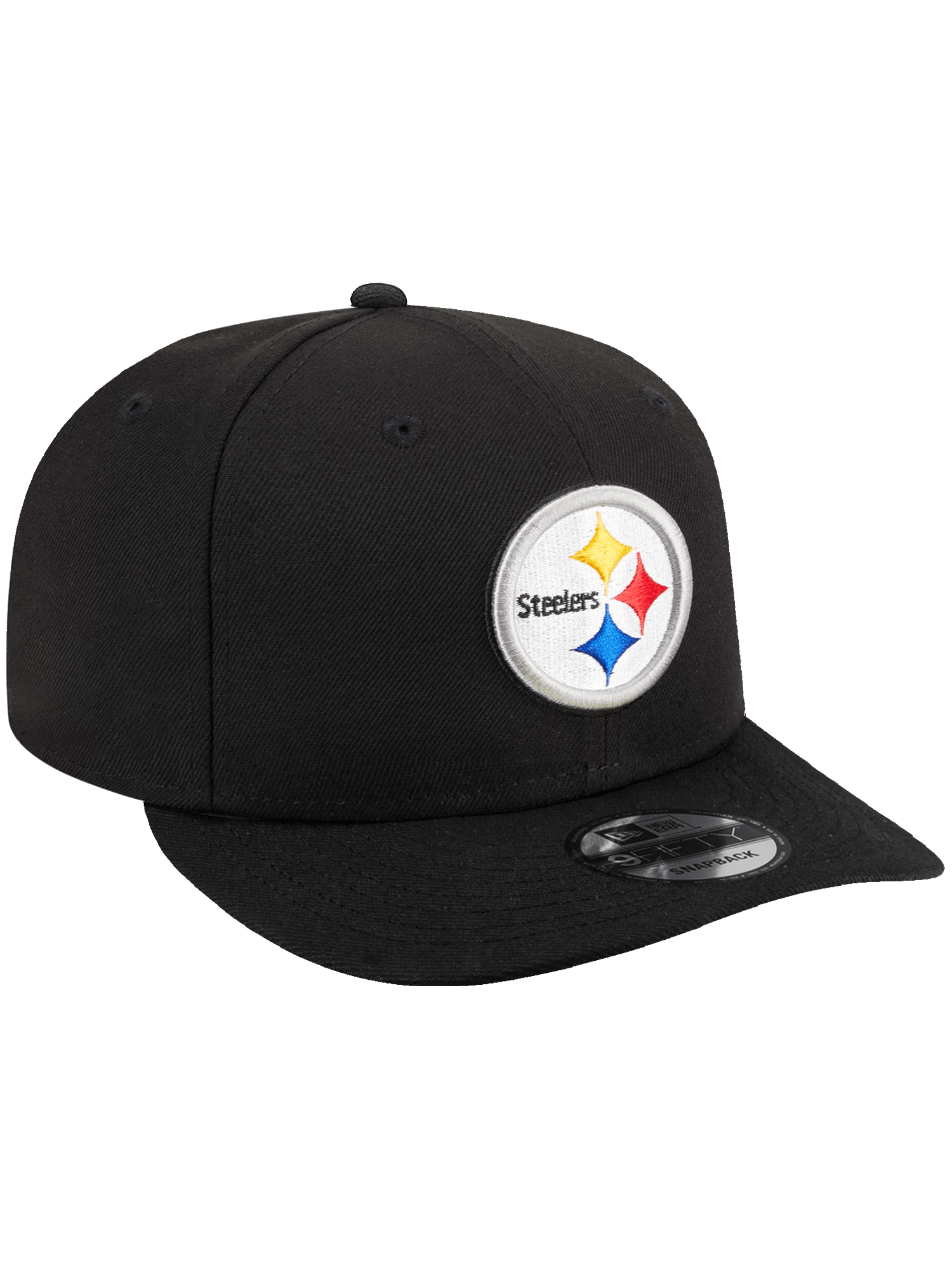 New Era Caps Pittsburgh Steelers New Era NFL Team Pre-Curved 59FIFTY Fitted Hat - Black